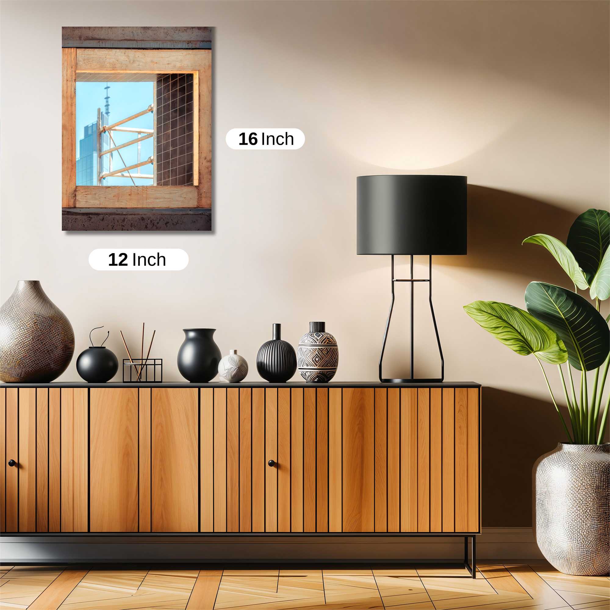 Construction Serenity Safe Wall Magnetic / M