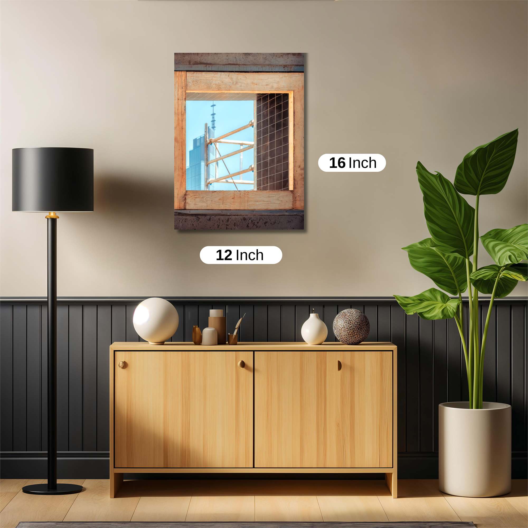 Construction Serenity Safe Wall Magnetic / M