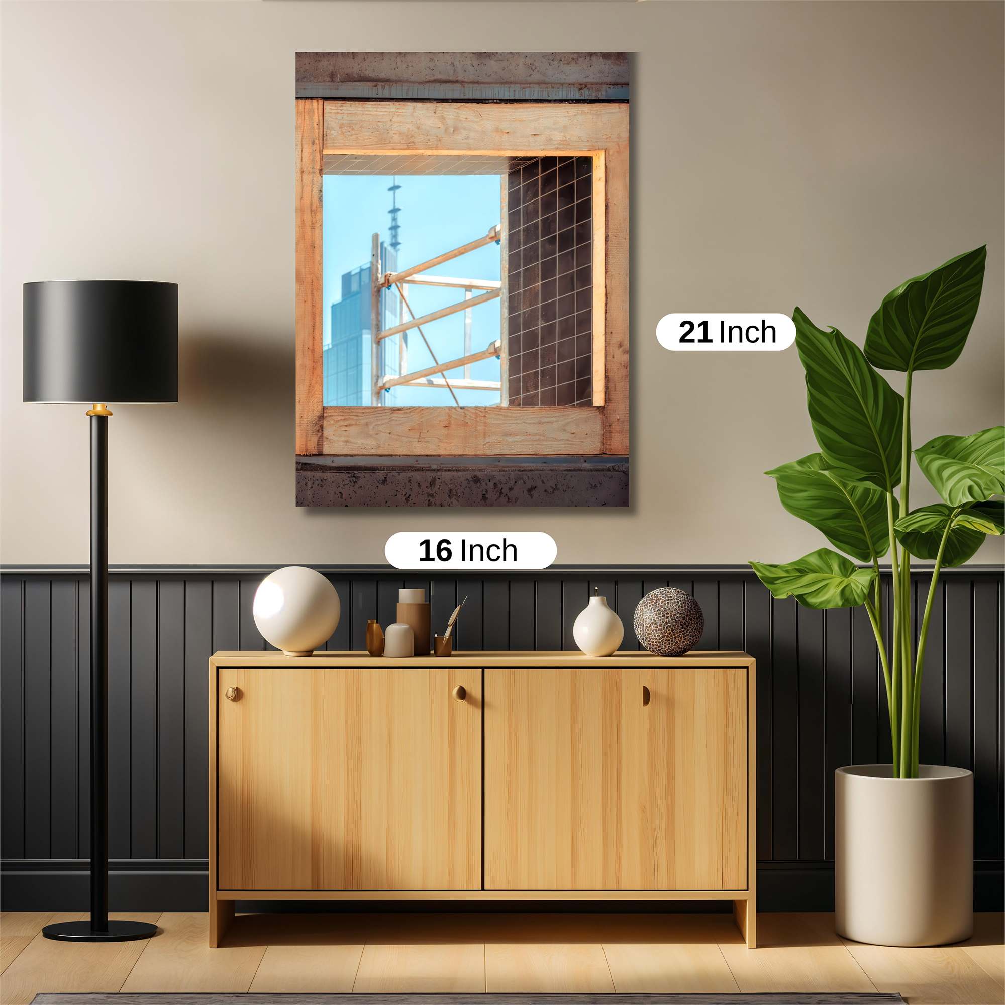 Construction Serenity Safe Wall Magnetic / M
