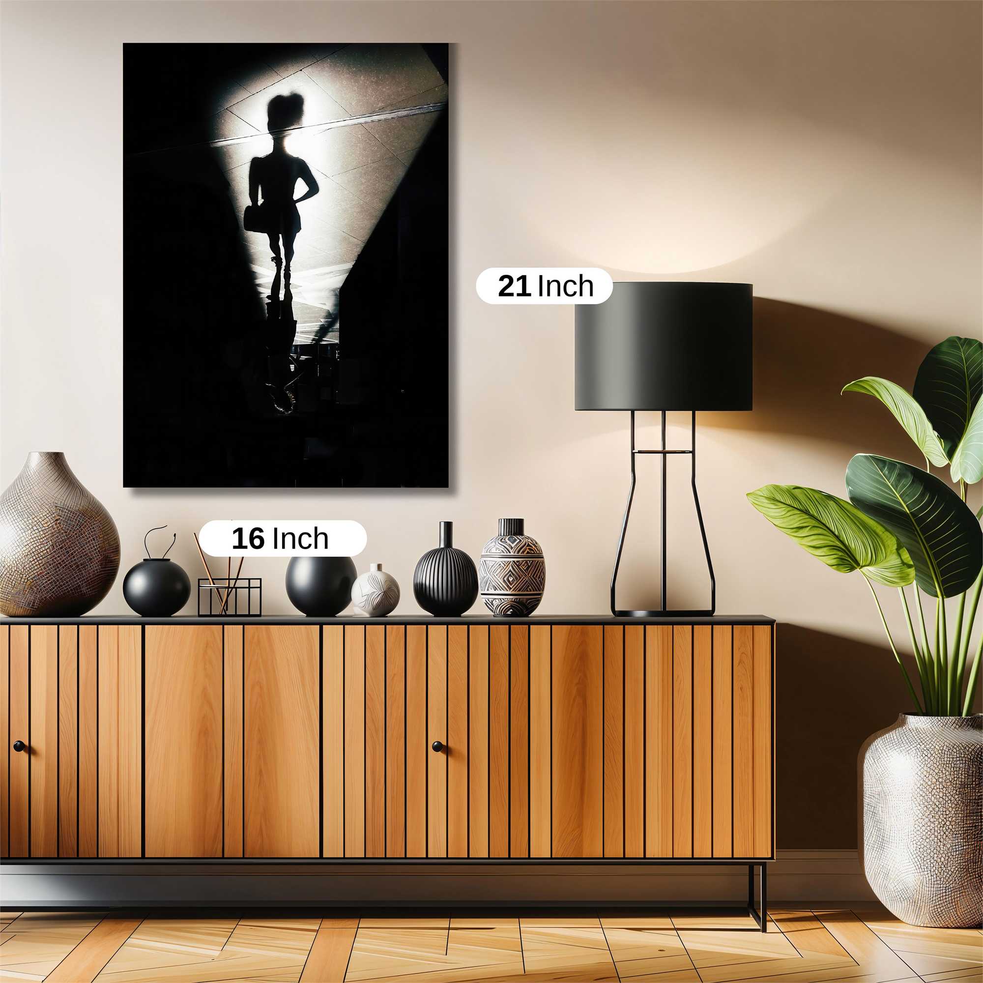 Silhouette Mystery Safe Wall Magnetic / M