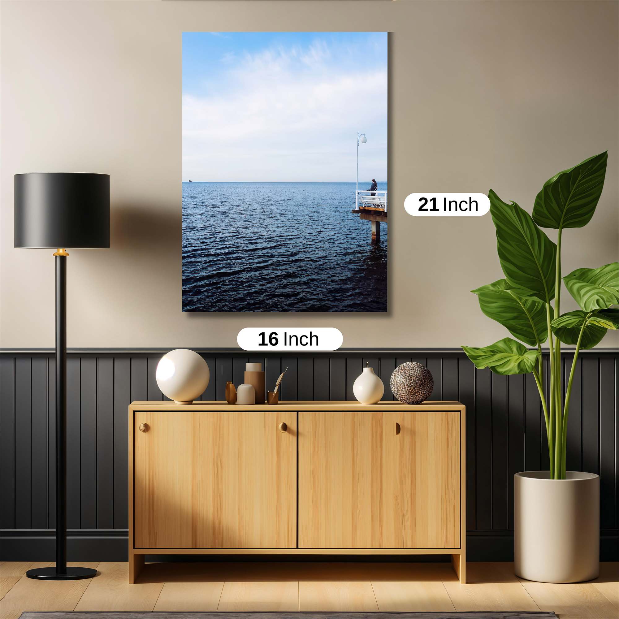 Pensive Pier Safe Wall Magnetic / M