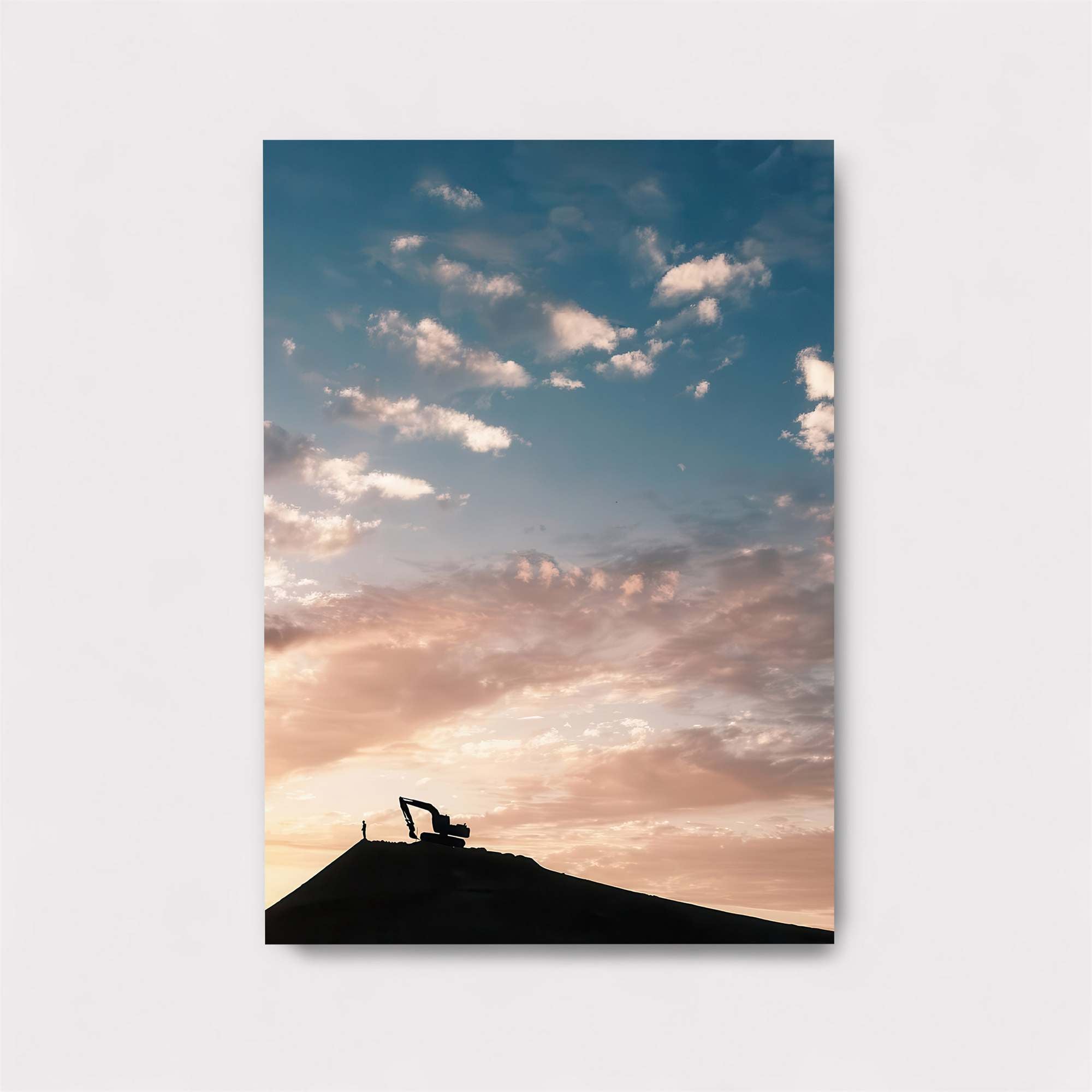 Sunset Silhouette Safe Wall Magnetic / M