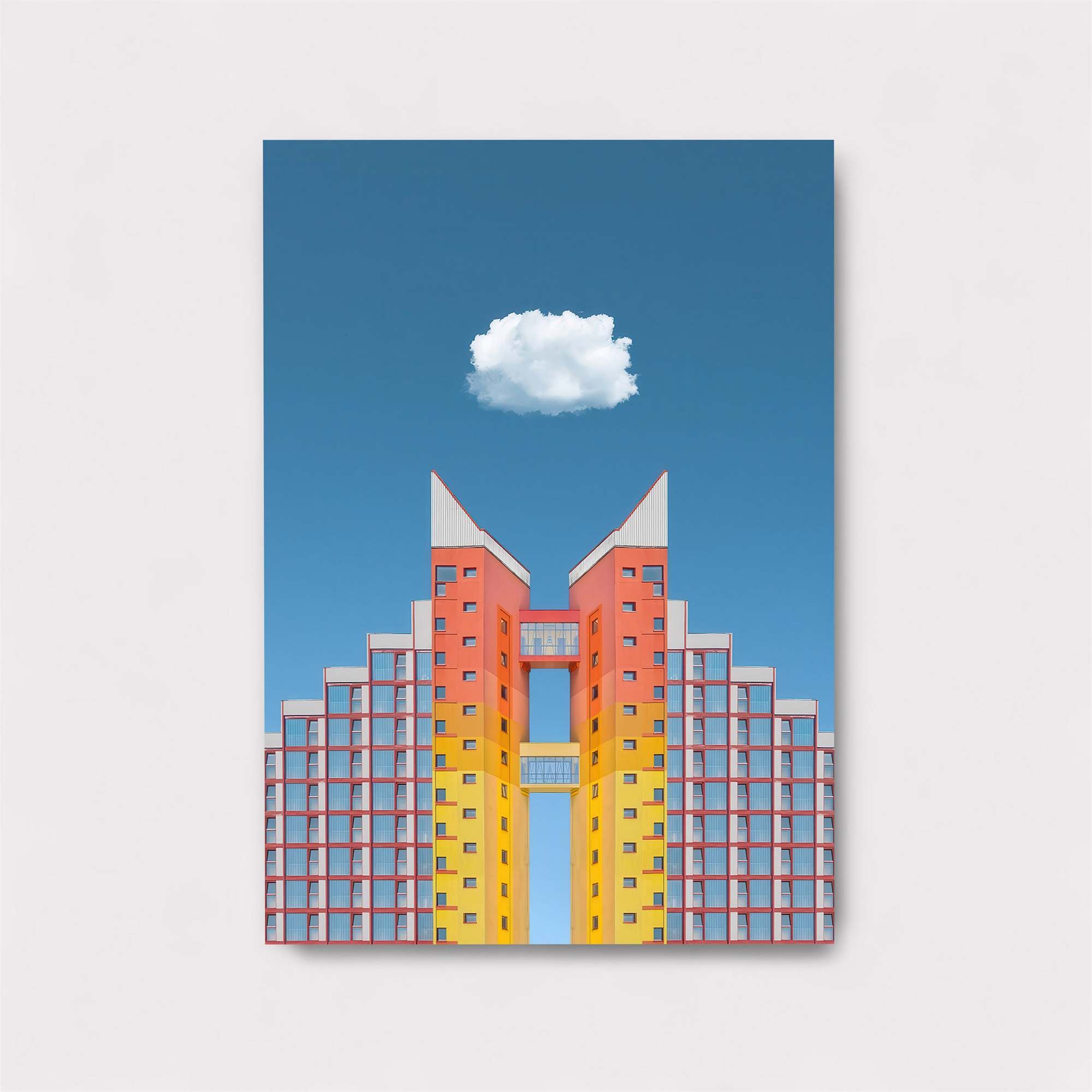 Skyscraper Serenity Safe Wall Magnetic / M