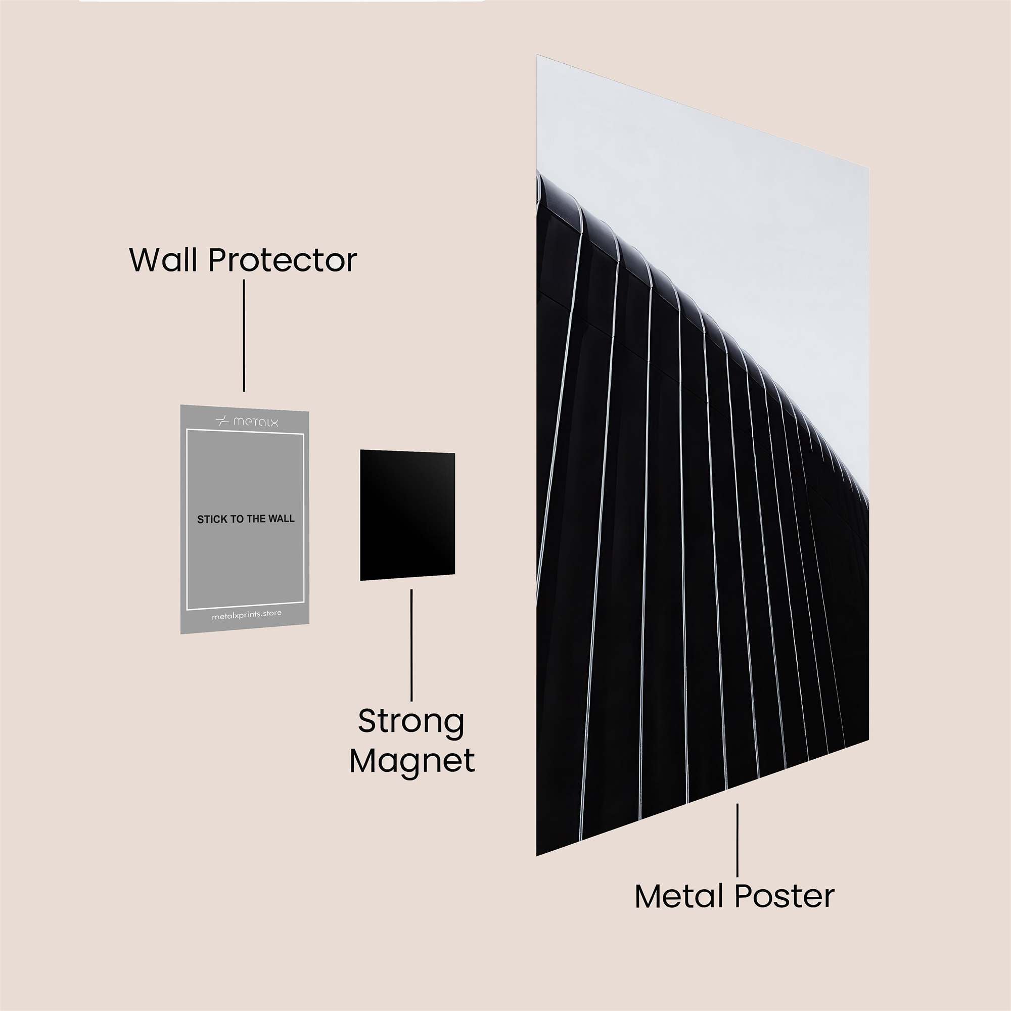 Arcane Structure Safe Wall Magnetic / M