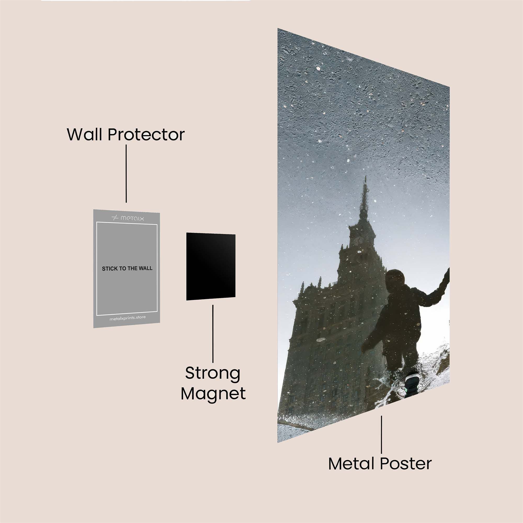 Stalinist Serenity Safe Wall Magnetic / M