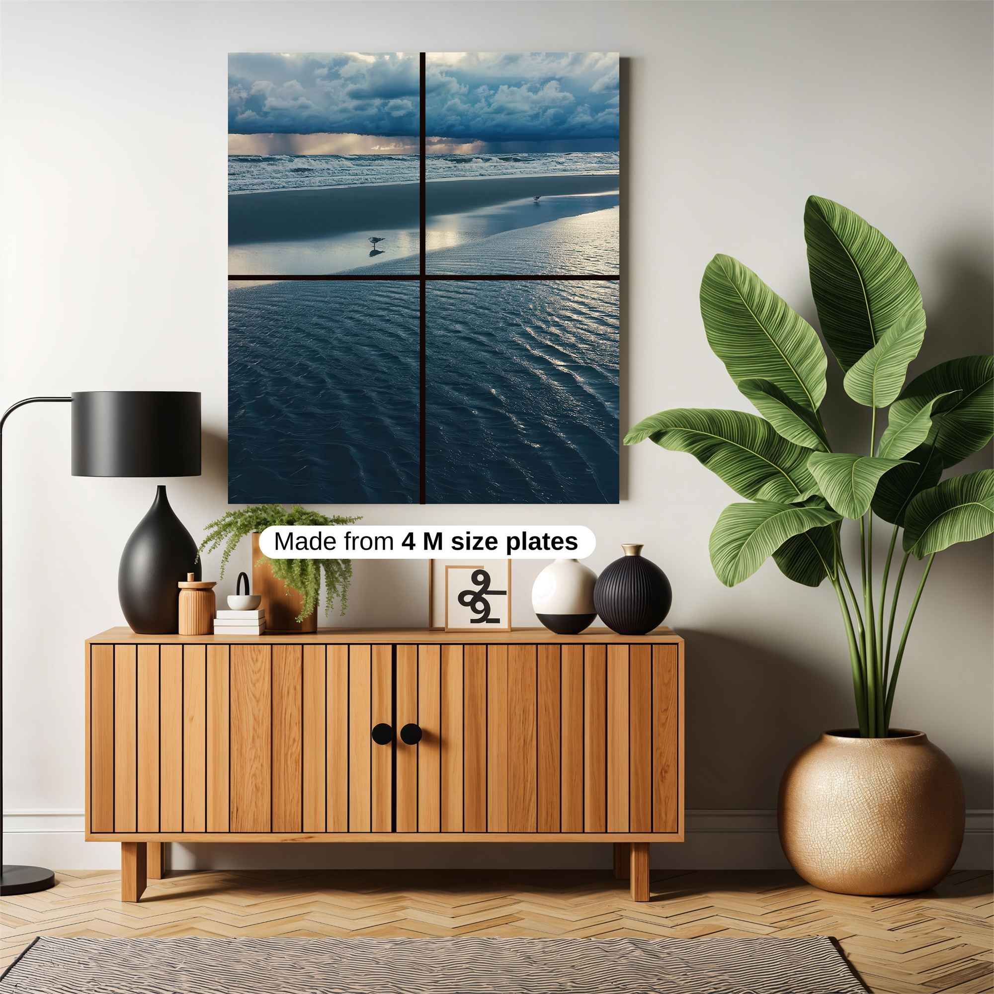 Stormy Serenity Safe Wall Magnetic / M