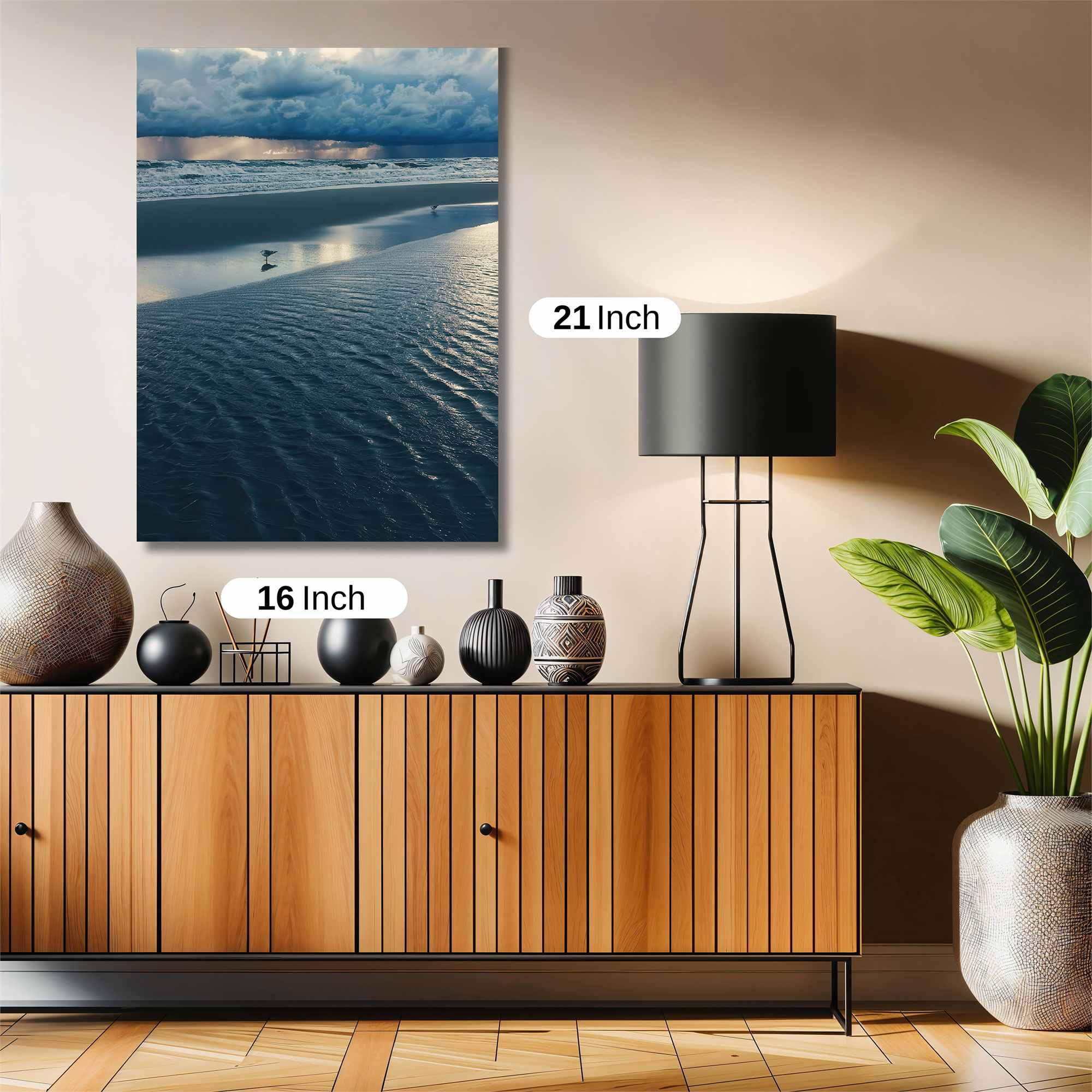 Stormy Serenity Safe Wall Magnetic / M
