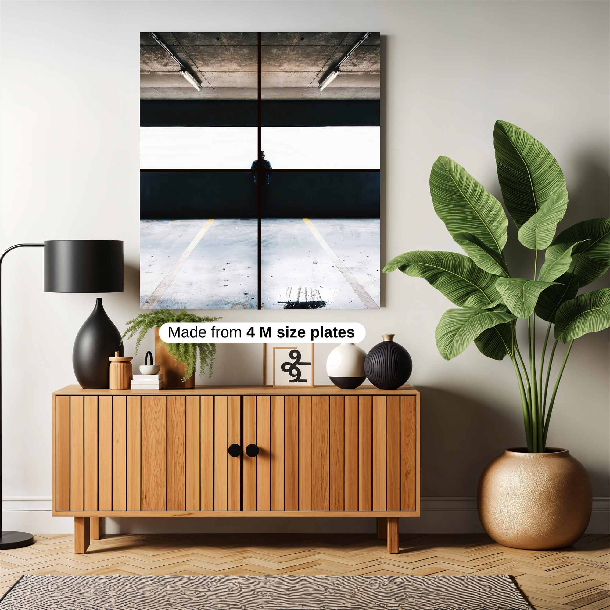 Silhouette Solitude Safe Wall Magnetic / M
