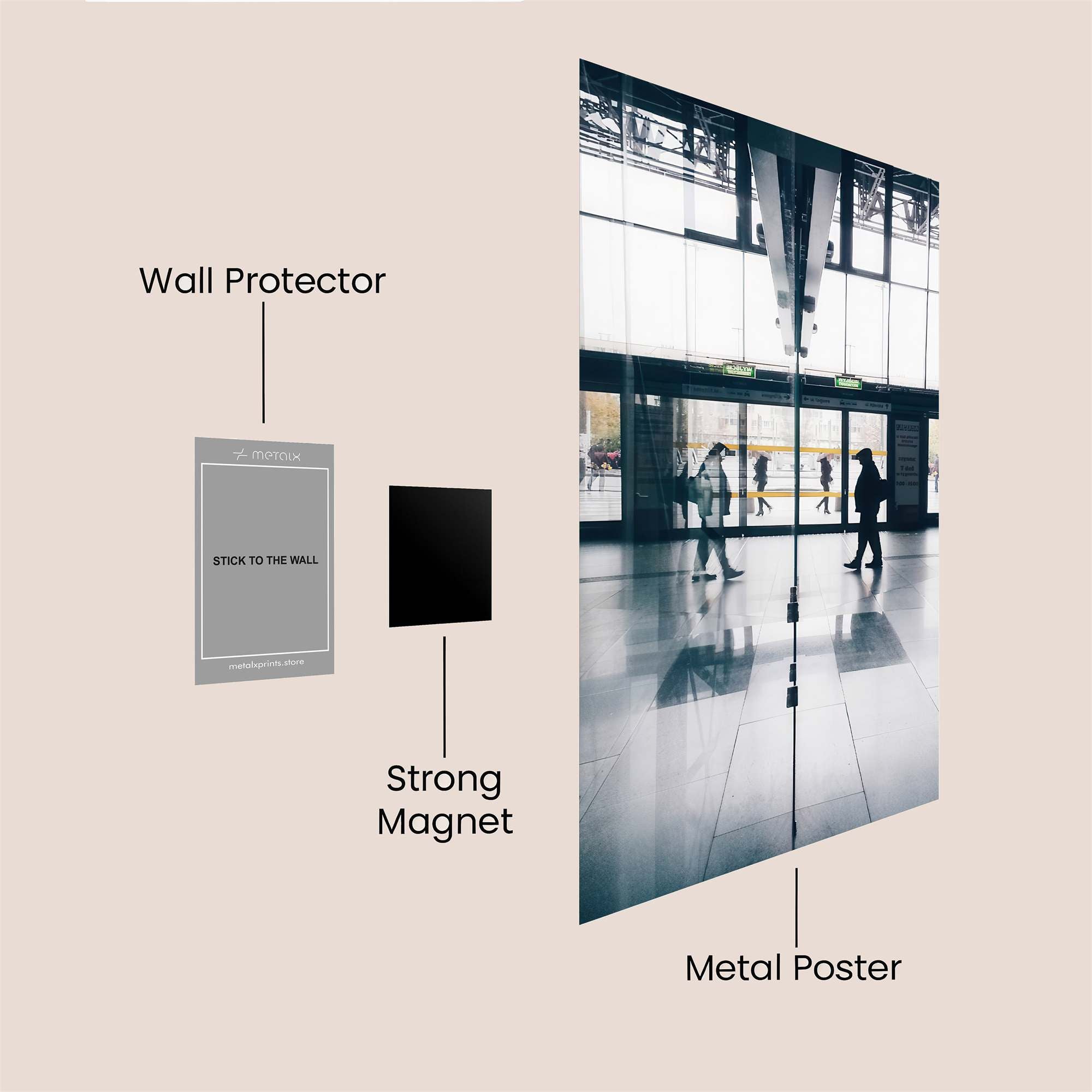Station Serenity Safe Wall Magnetic / M