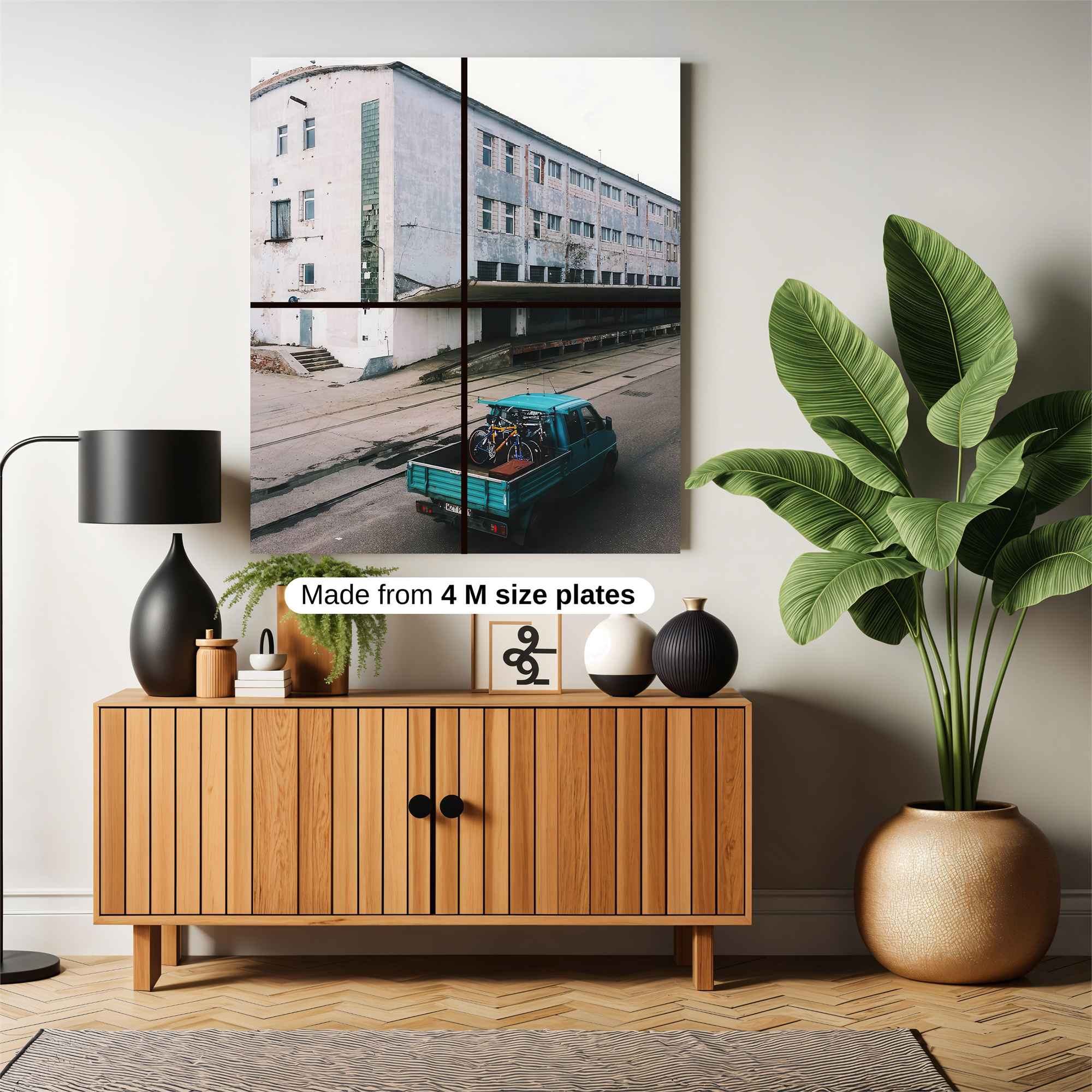 Abandoned Solitude Safe Wall Magnetic / M