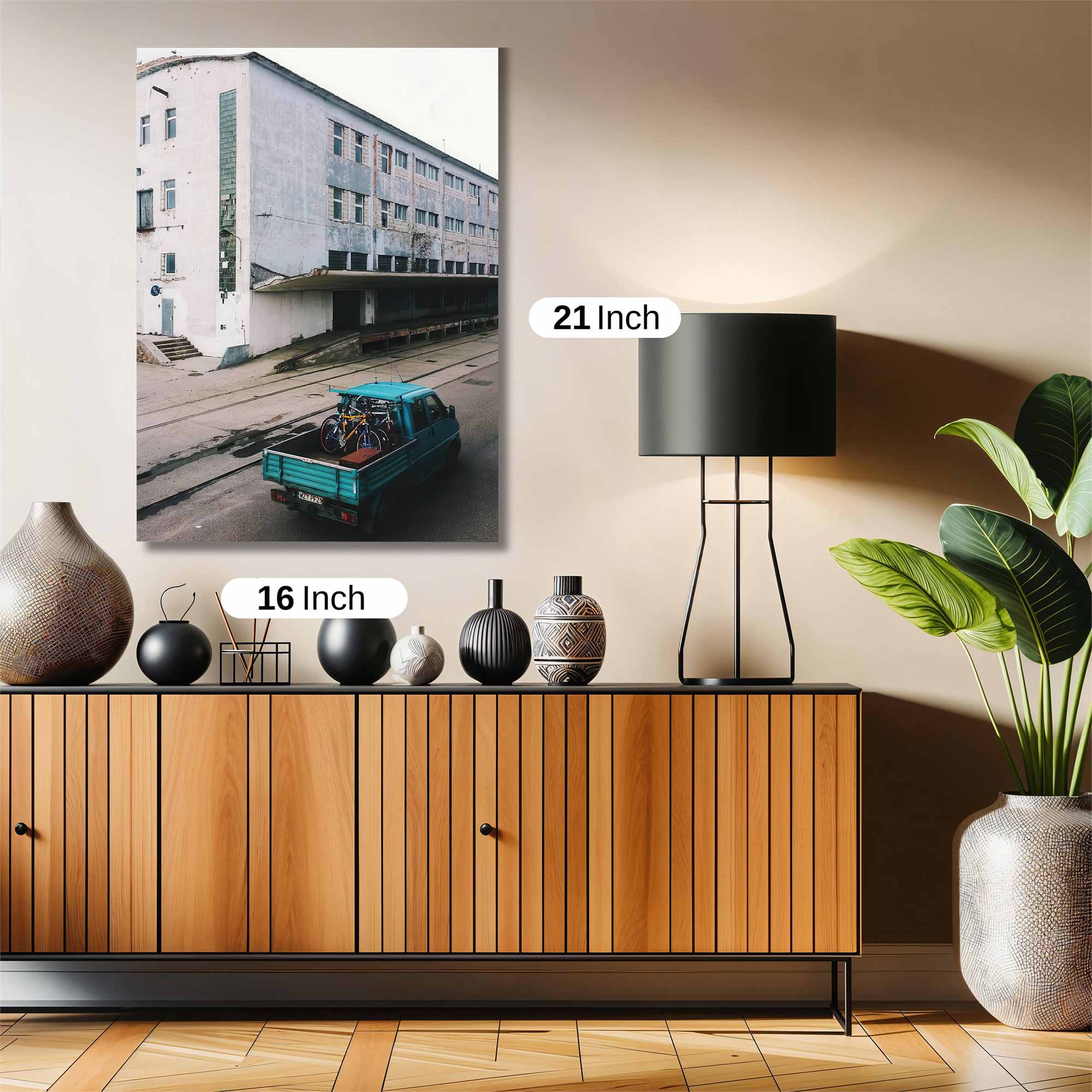 Abandoned Solitude Safe Wall Magnetic / M