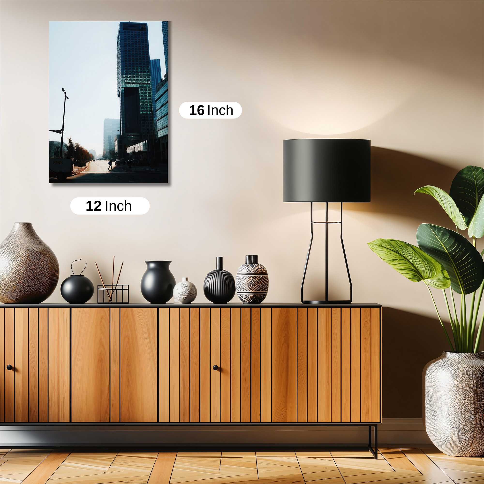 Skyline Serenity Safe Wall Magnetic / M
