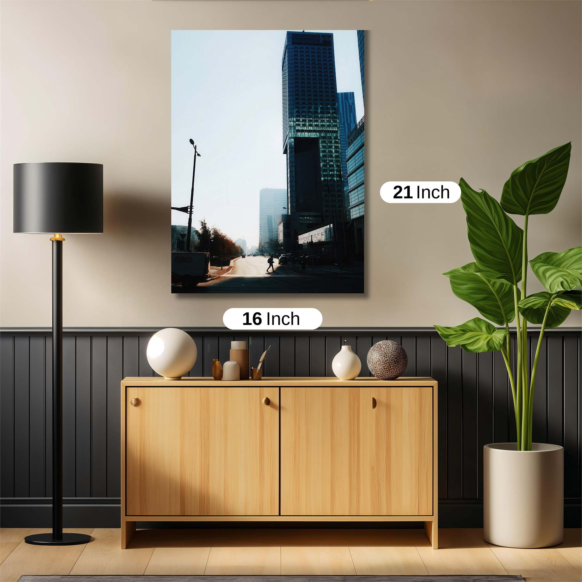Skyline Serenity Safe Wall Magnetic / M