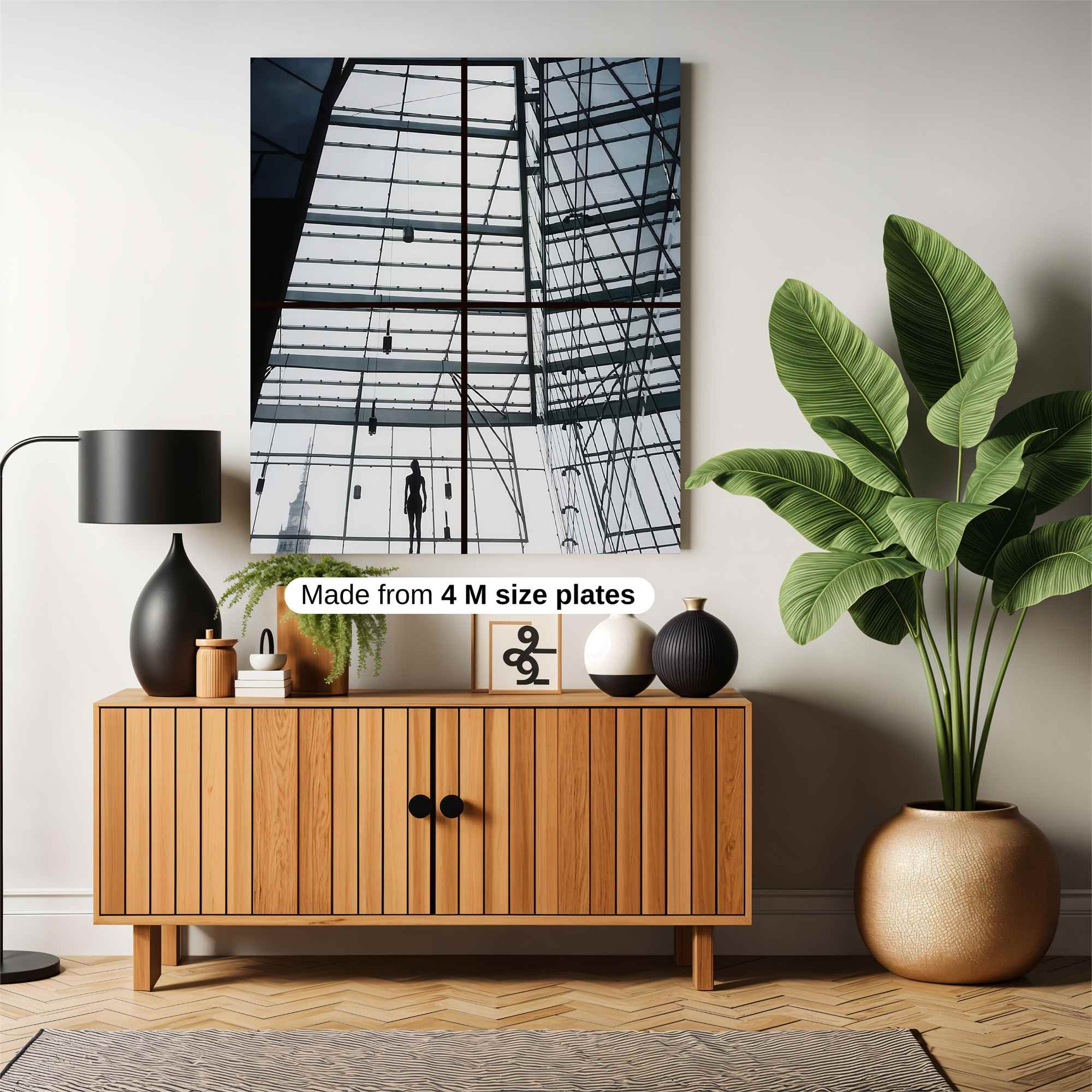 Glass Serenity Safe Wall Magnetic / M