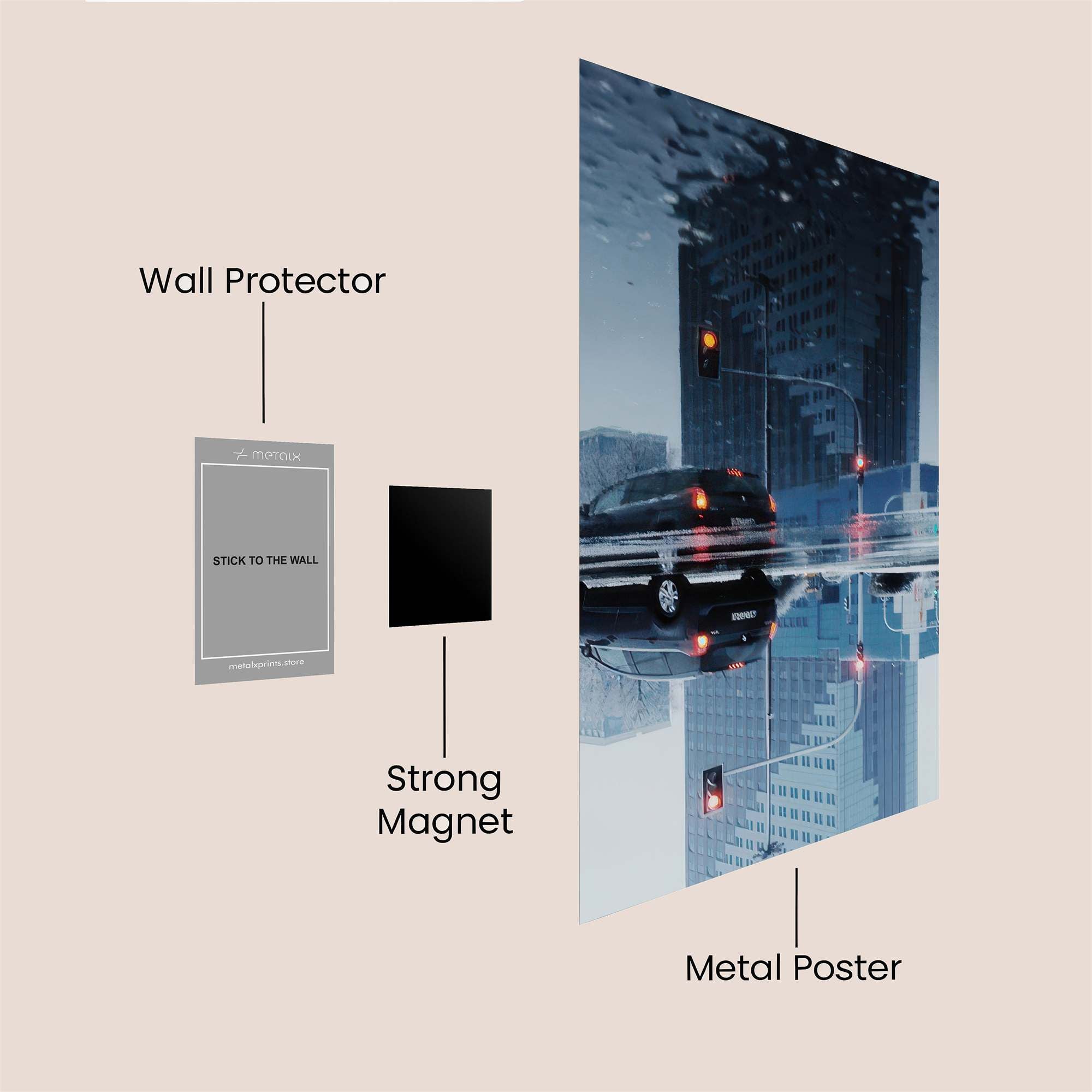 Reflection Serenity Safe Wall Magnetic / M