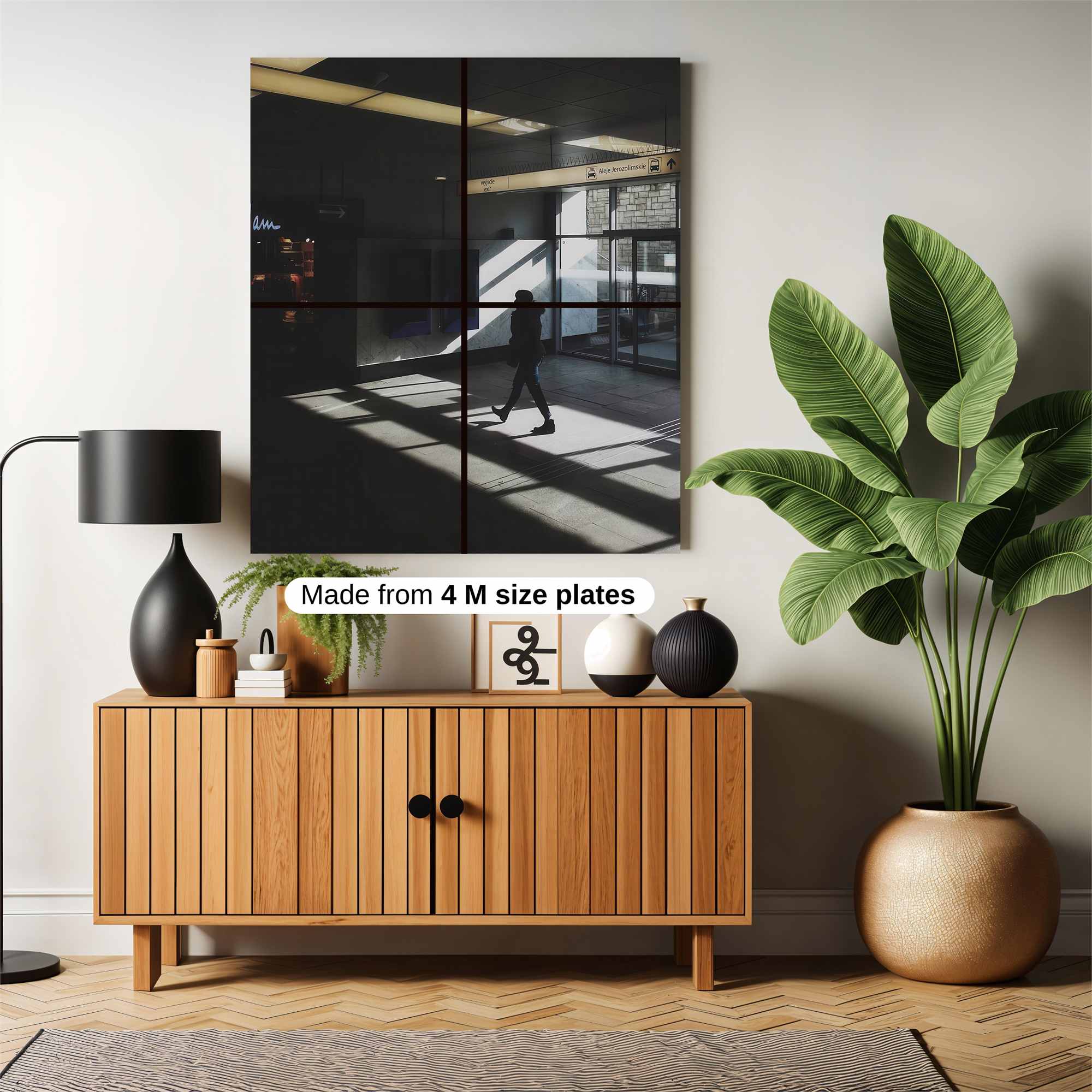 Shadowed Solitude Safe Wall Magnetic / M