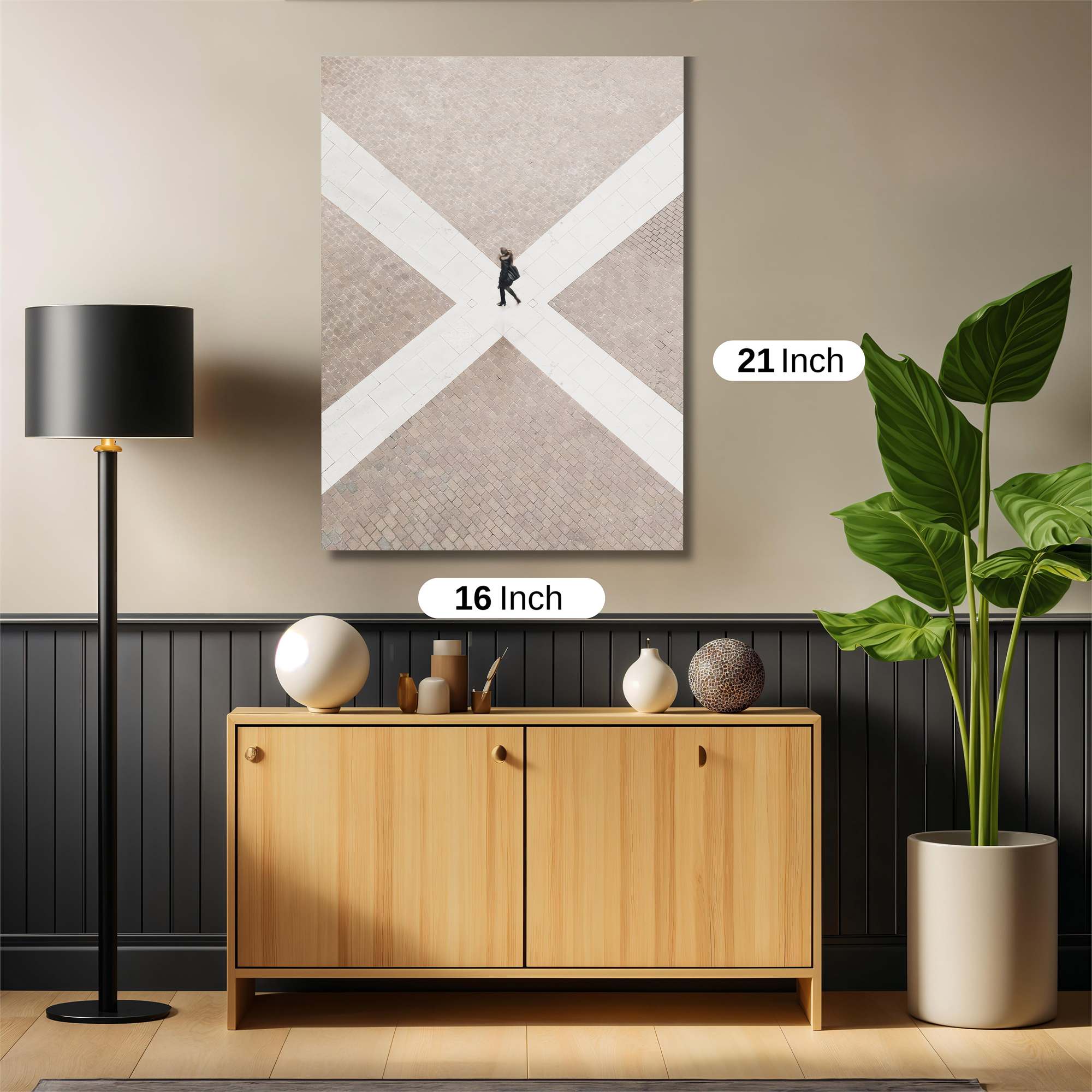 Crossroads Contemplation Safe Wall Magnetic / M
