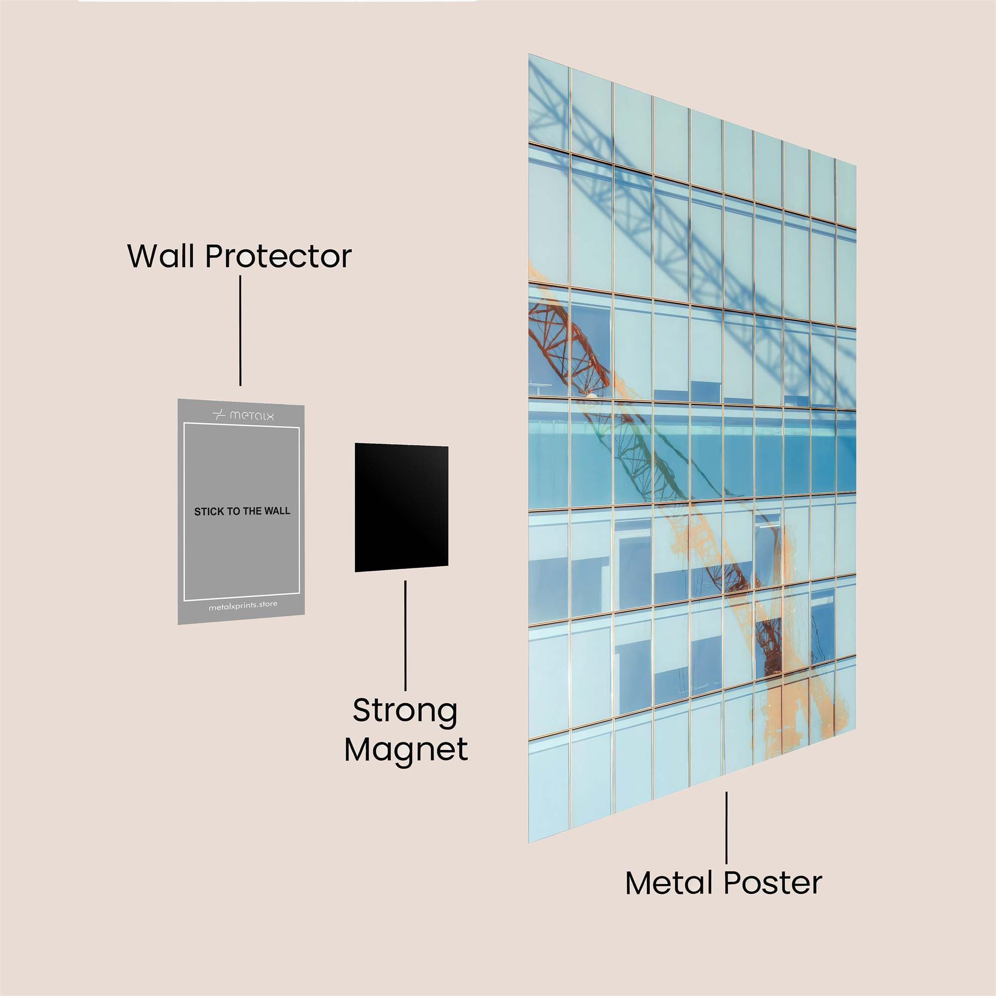 Crane Serenity Safe Wall Magnetic / M
