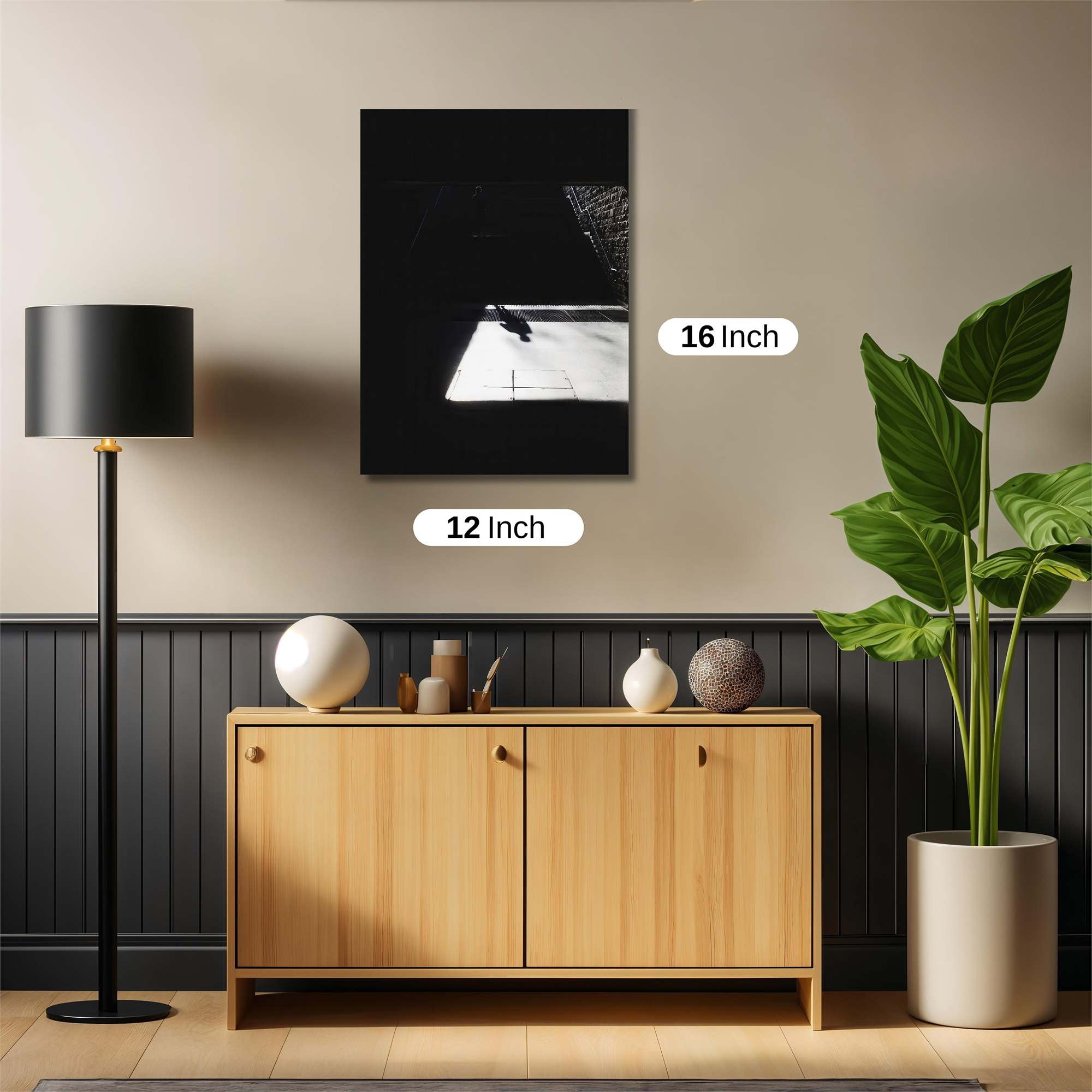 Shadowed Escape Safe Wall Magnetic / M