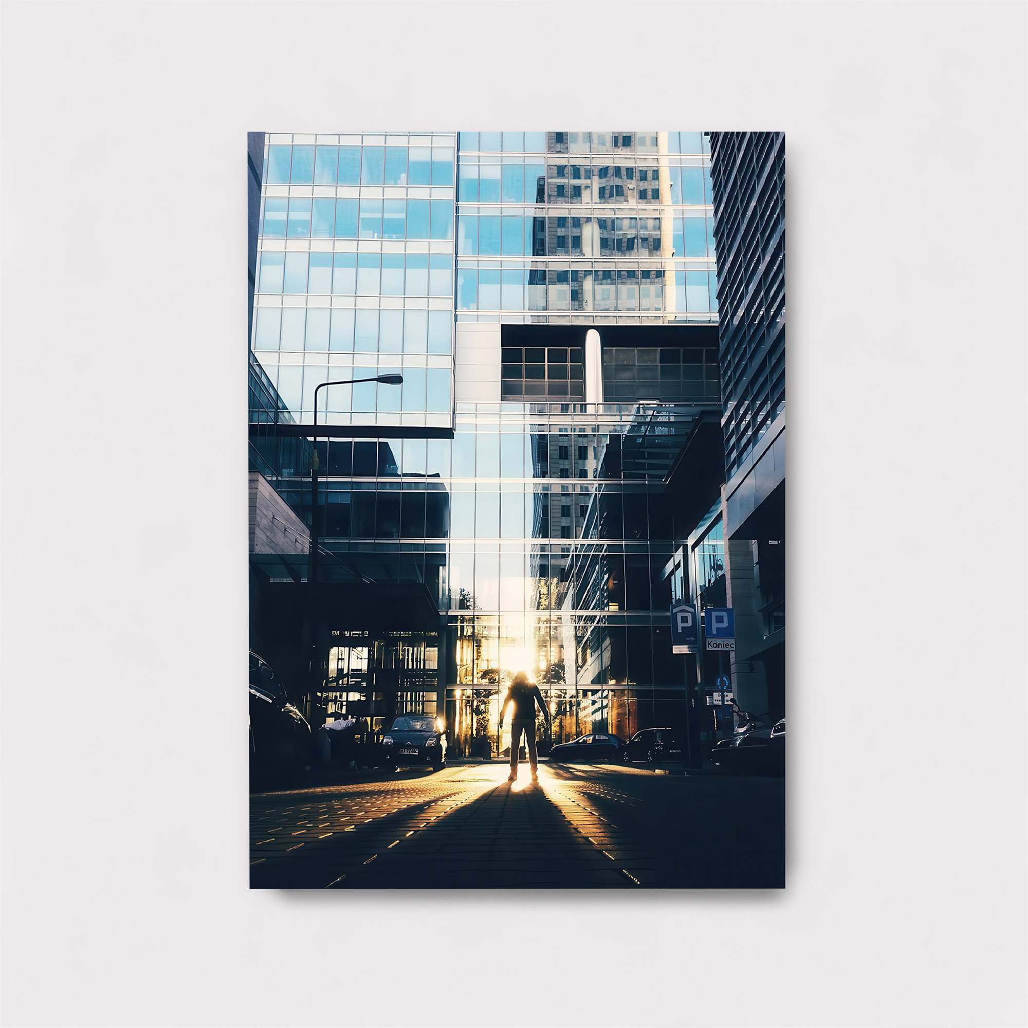 City Silhouette Safe Wall Magnetic / M