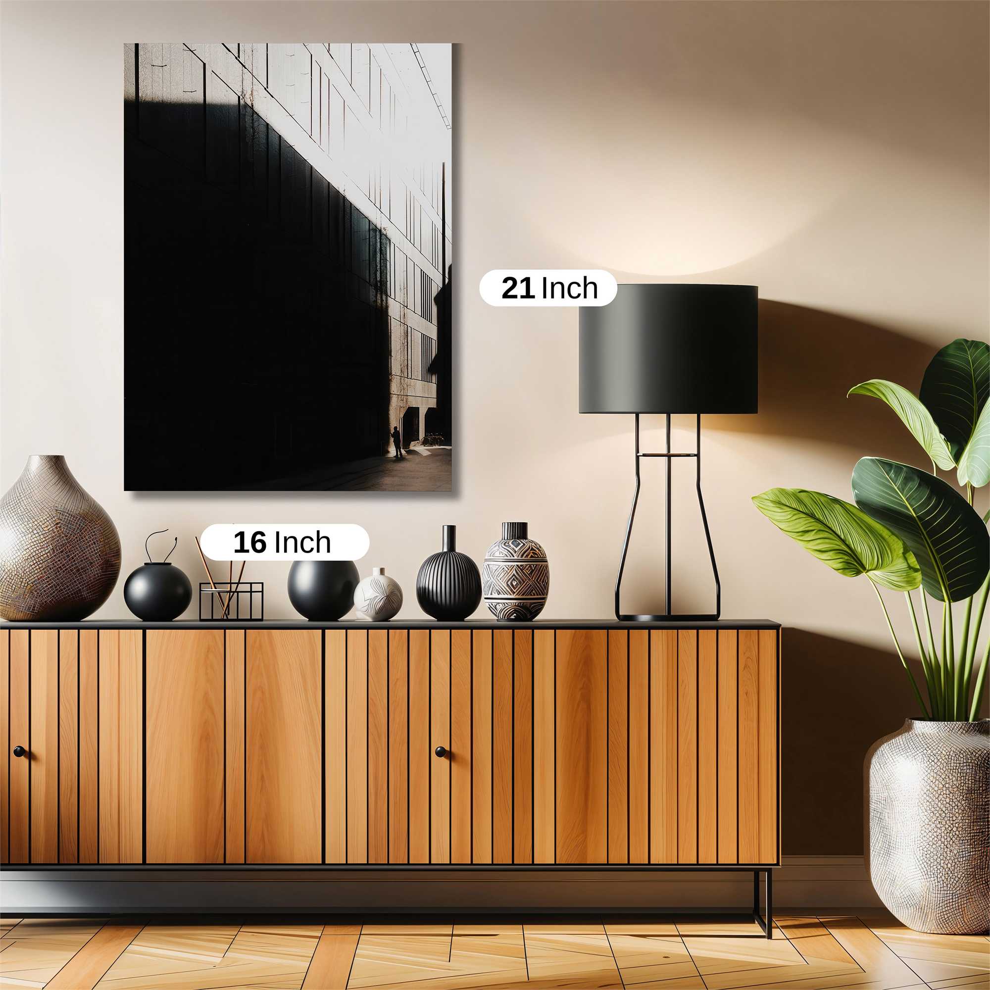 Shadowed Serenity Safe Wall Magnetic / M