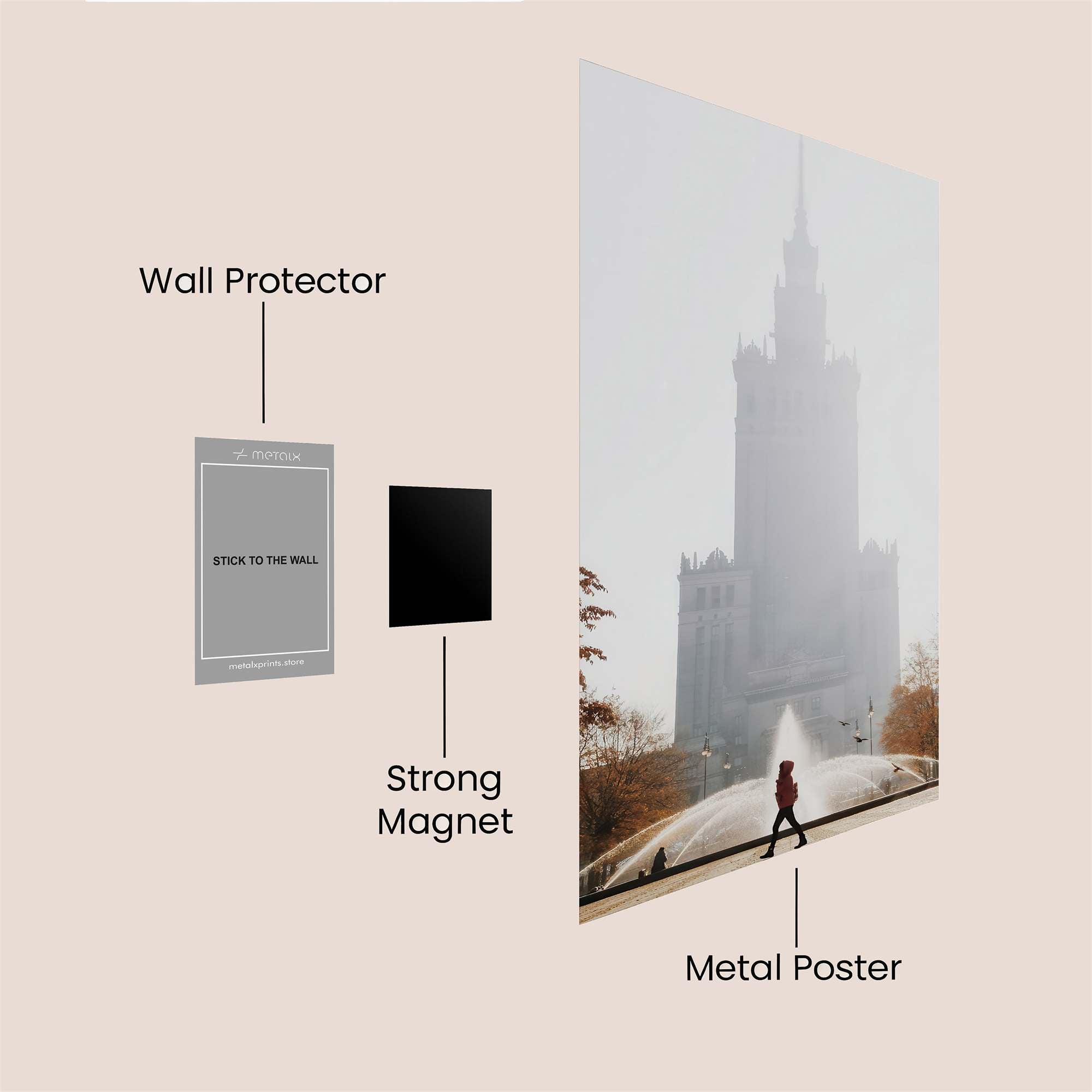 Palace Enigma Safe Wall Magnetic / M