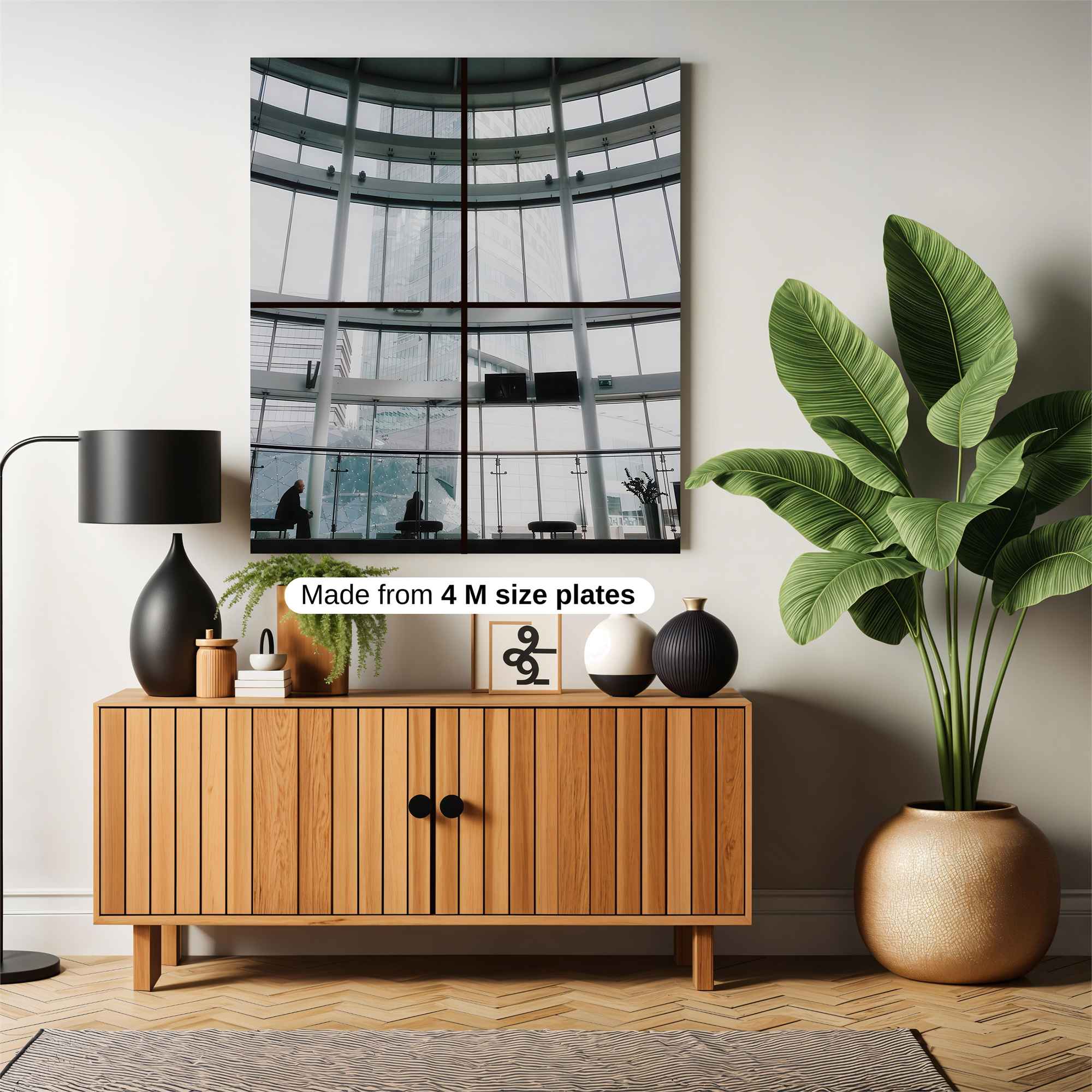 Futuristic Serenity Safe Wall Magnetic / M