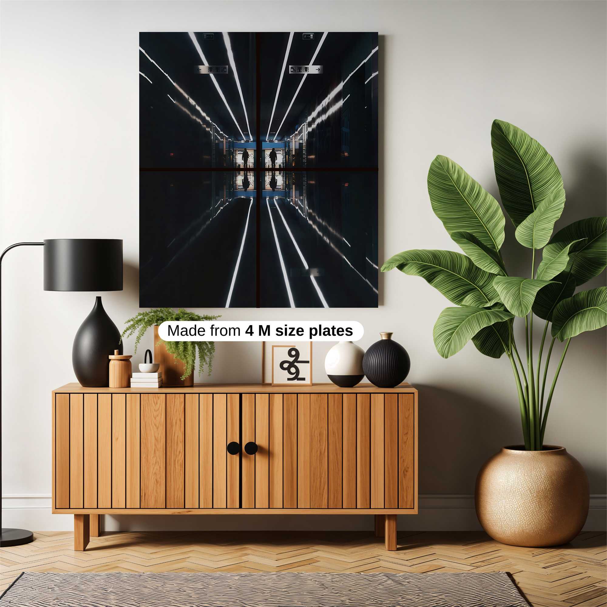 Mirror Mystery Safe Wall Magnetic / M