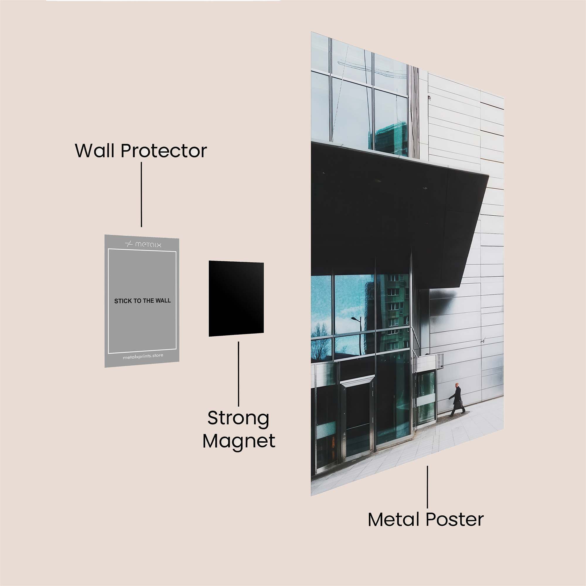 Corporate Calm Safe Wall Magnetic / M