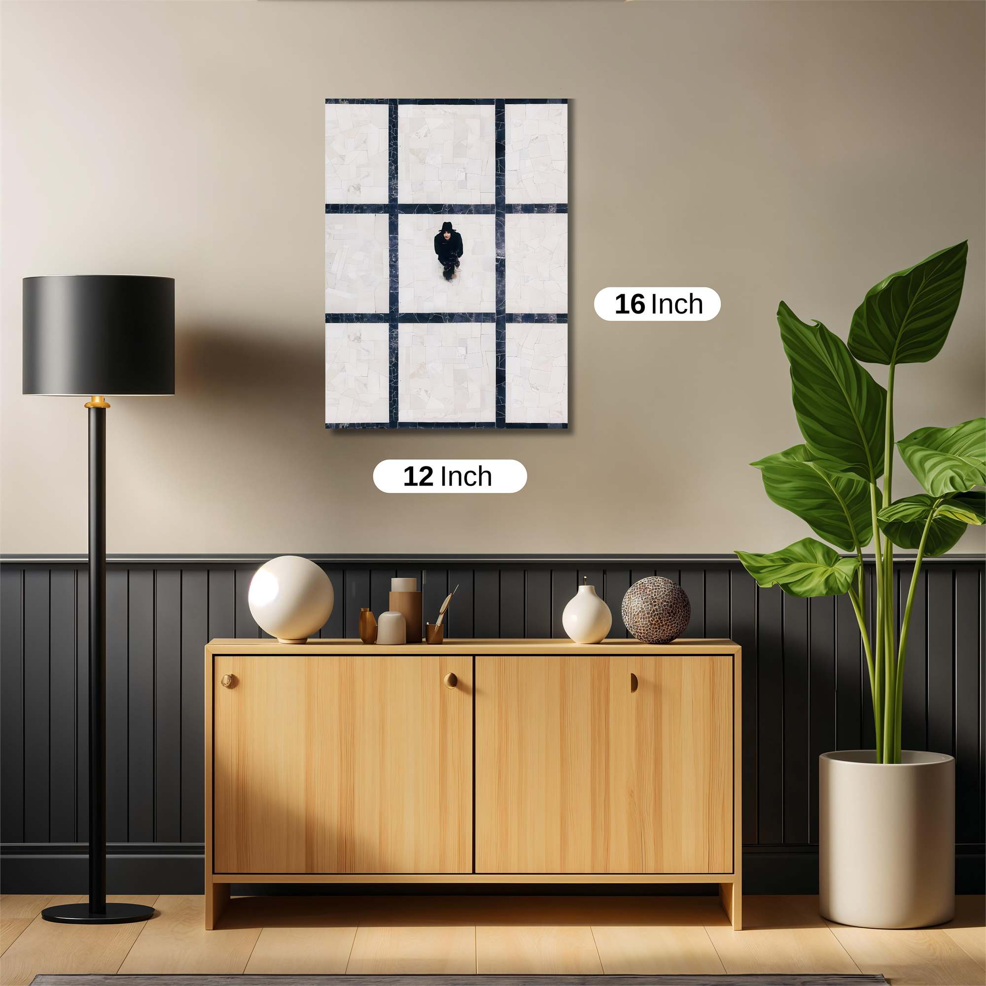 Solitary Tranquility Safe Wall Magnetic / M