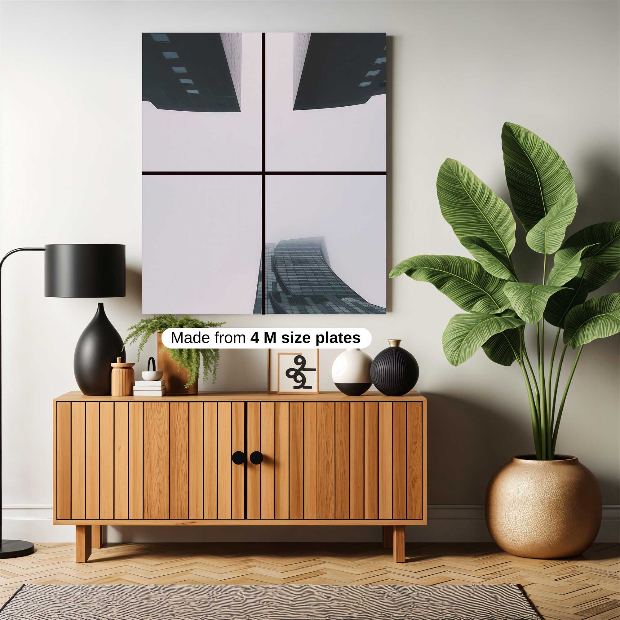 Skyscrapers Serene Safe Wall Magnetic / M
