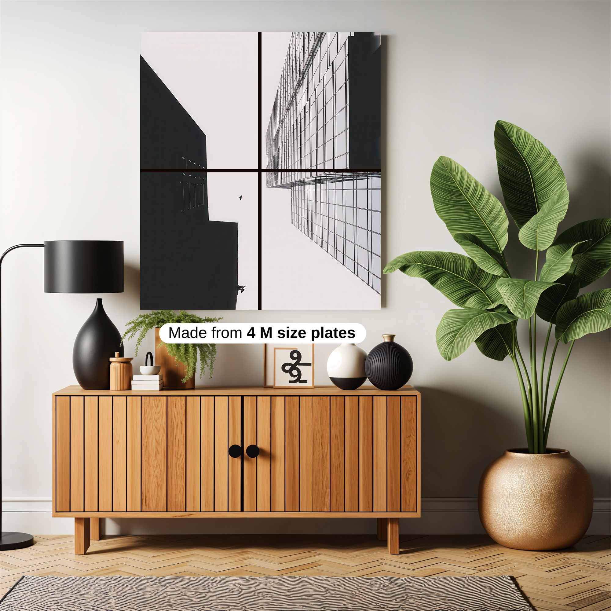 Skyscraper Serenity Safe Wall Magnetic / M