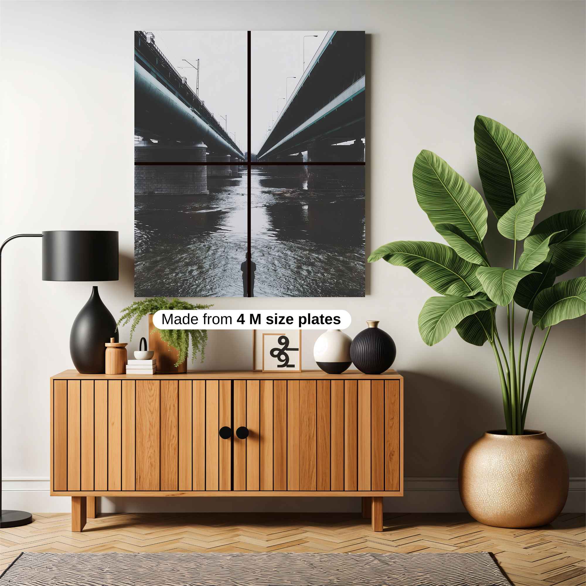 Bridge Solitude Safe Wall Magnetic / M