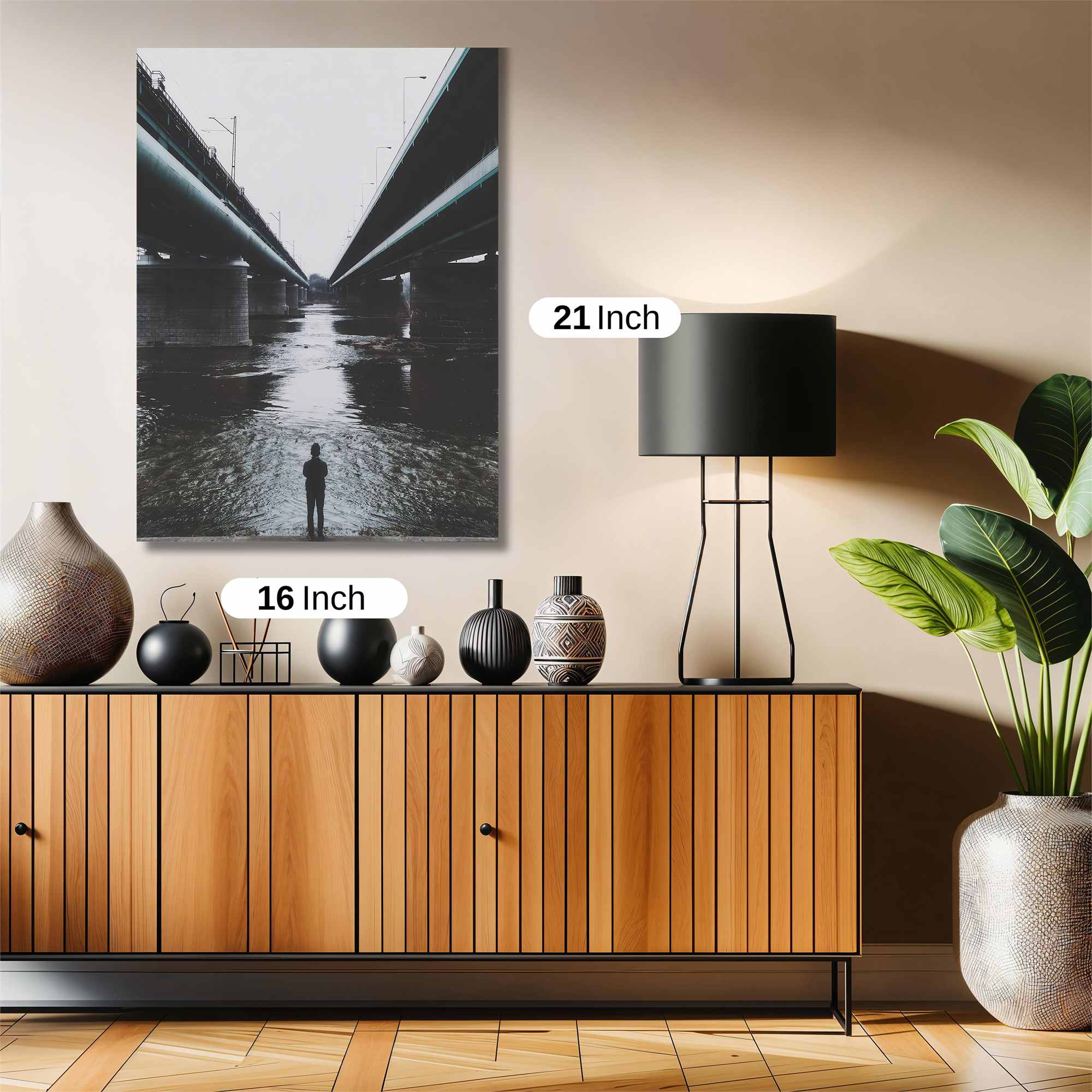 Bridge Solitude Safe Wall Magnetic / M