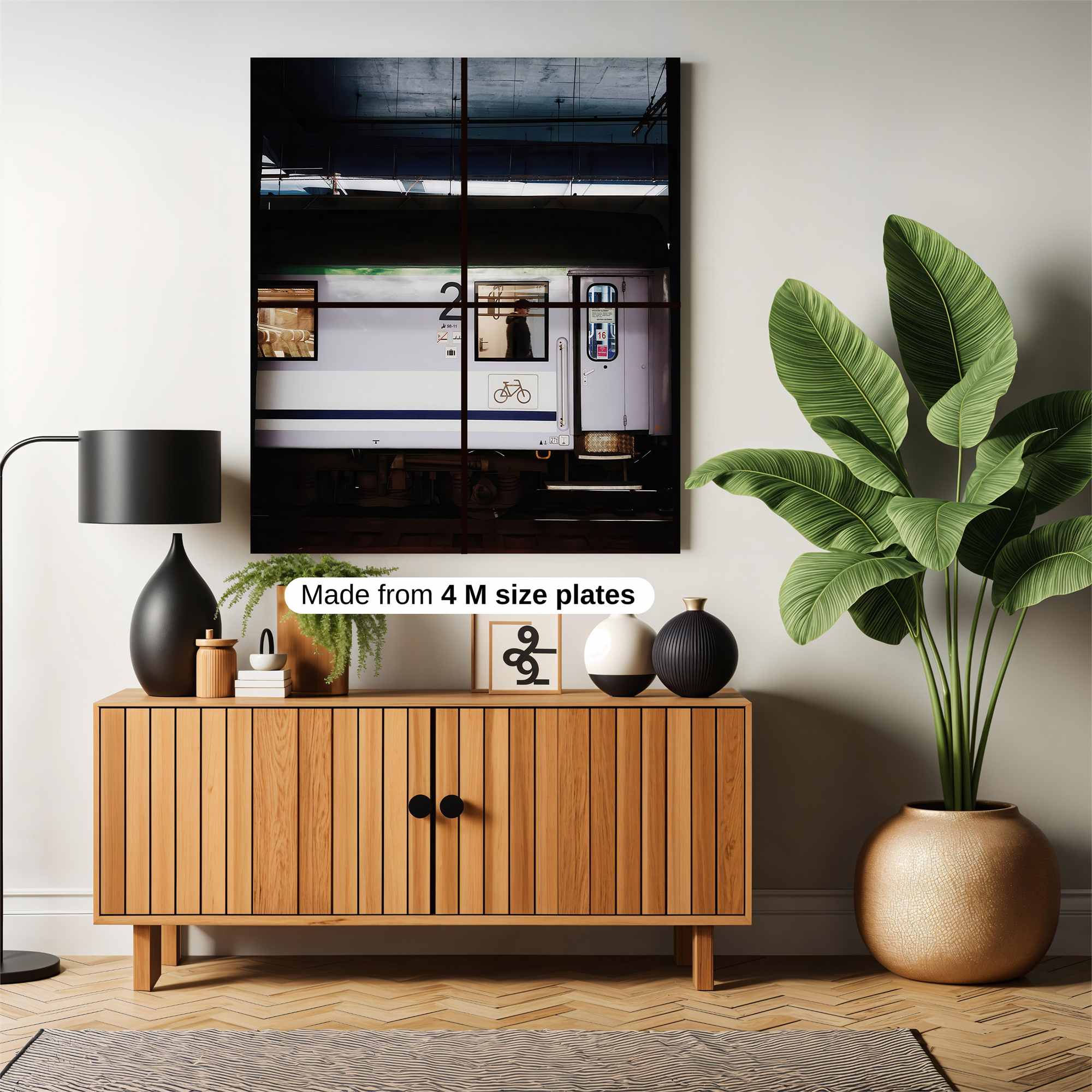 Train Tranquil Safe Wall Magnetic / M