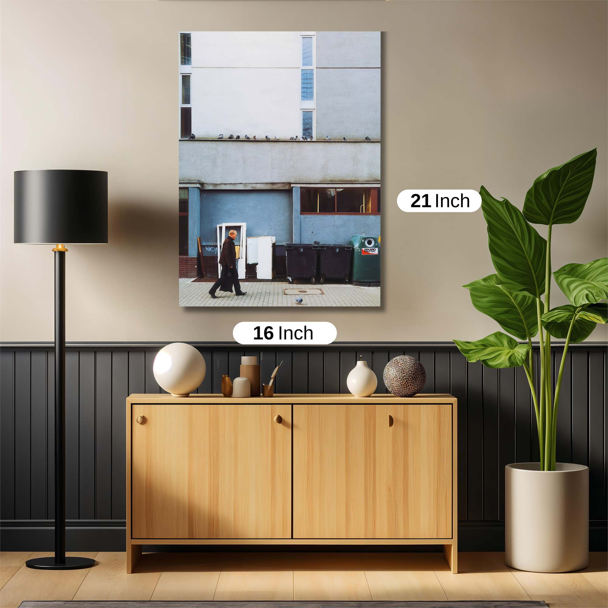 Urban Solitude Safe Wall Magnetic / M