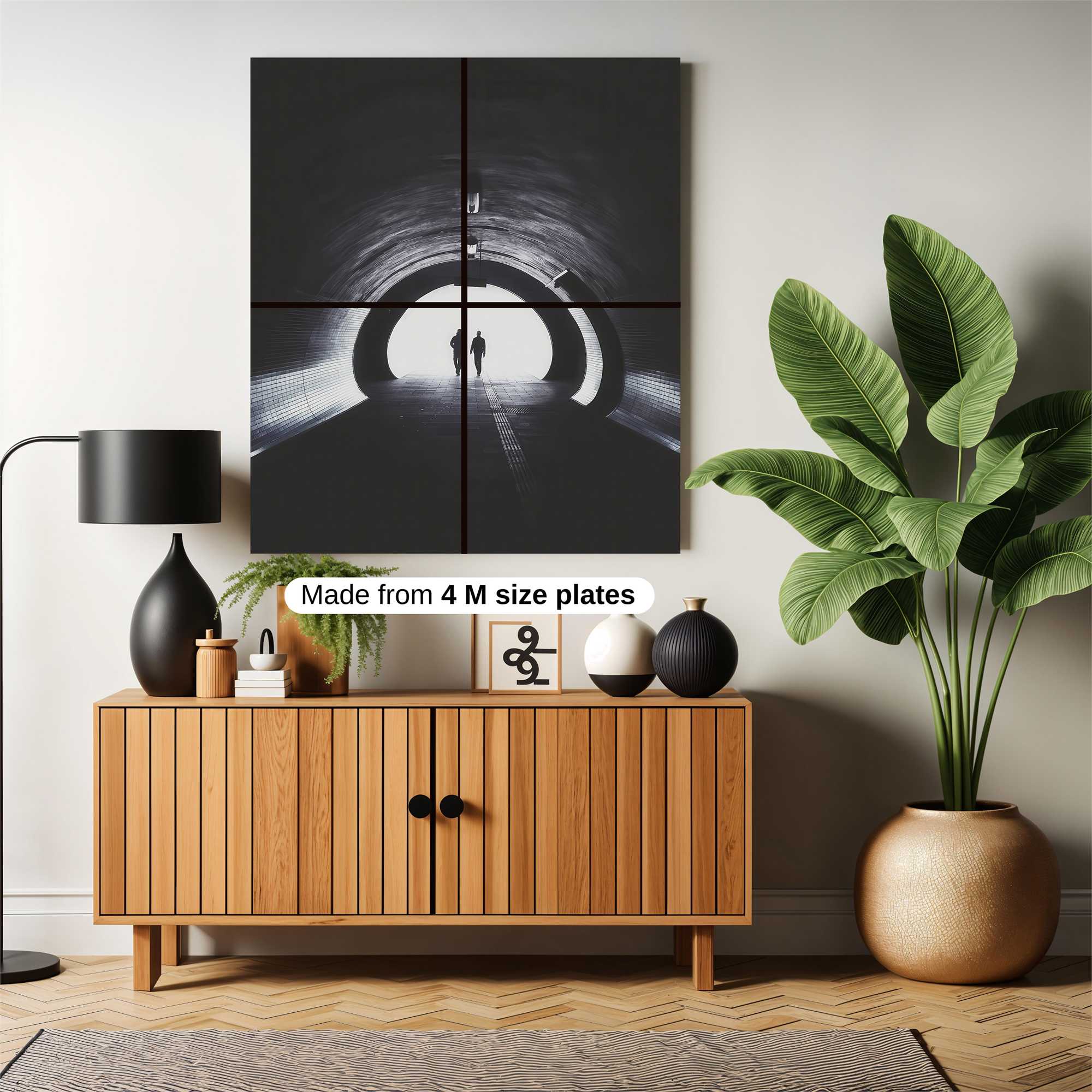 Tunnel Mystery Safe Wall Magnetic / M