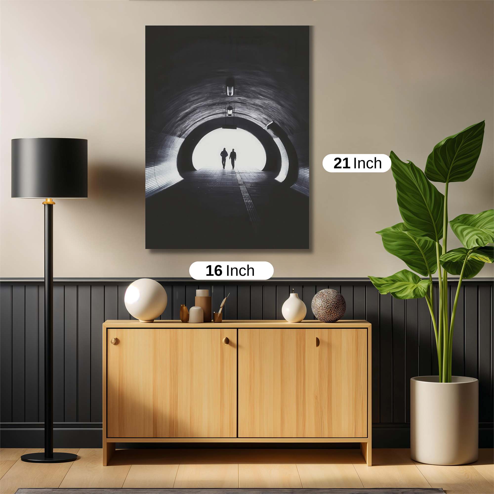 Tunnel Mystery Safe Wall Magnetic / M