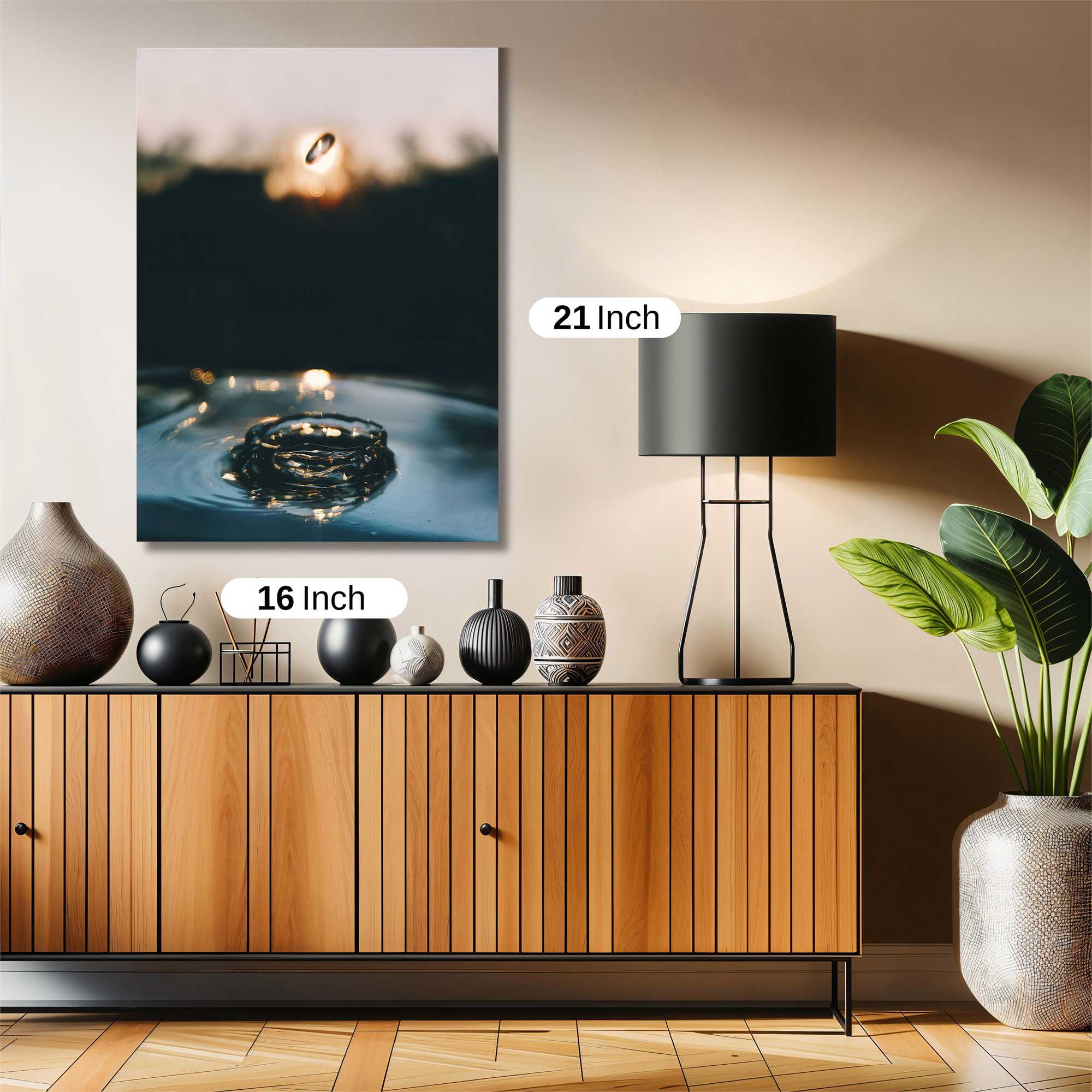 Droplet Serenity Safe Wall Magnetic / M