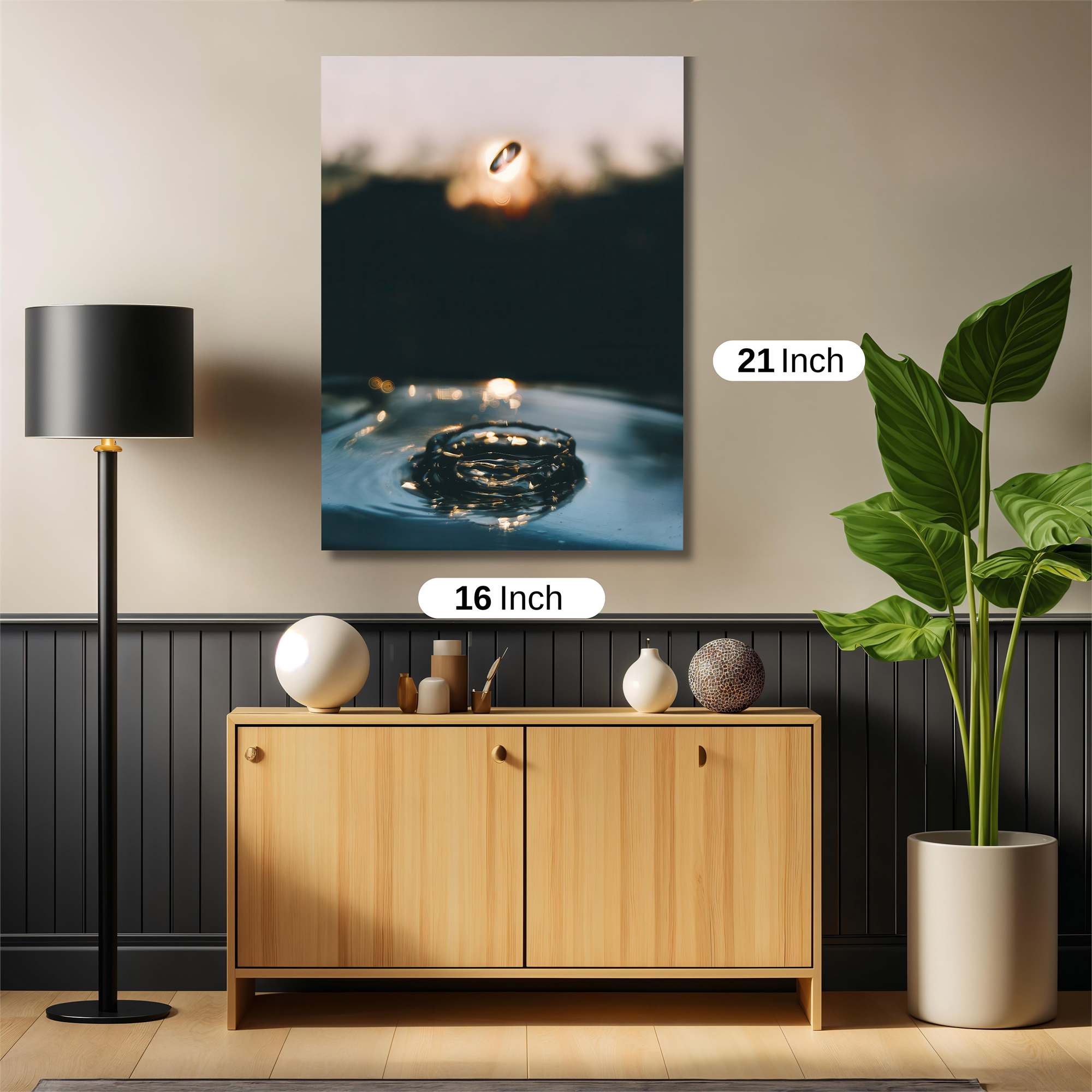 Droplet Serenity Safe Wall Magnetic / M