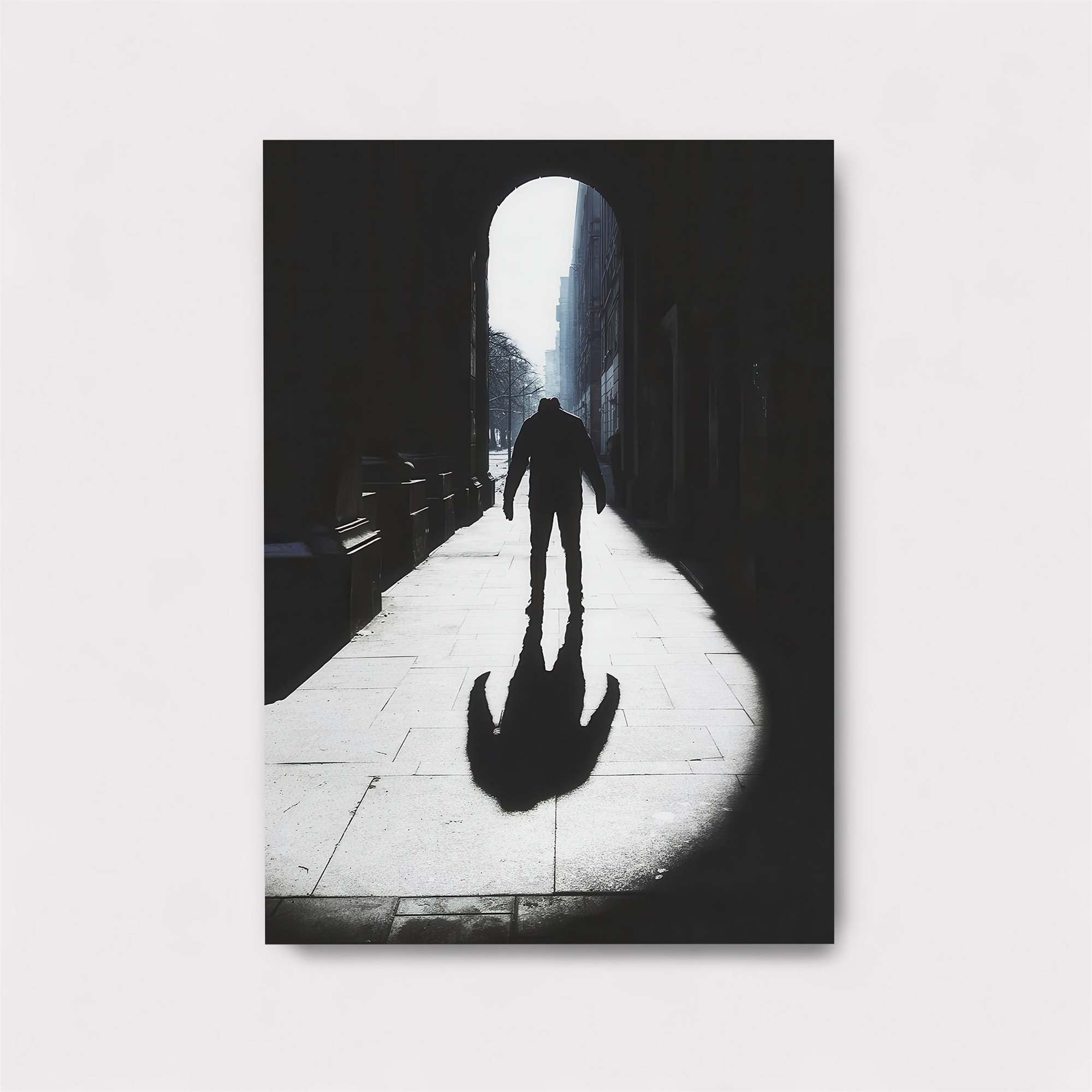 Shadowed Solitude Safe Wall Magnetic / M