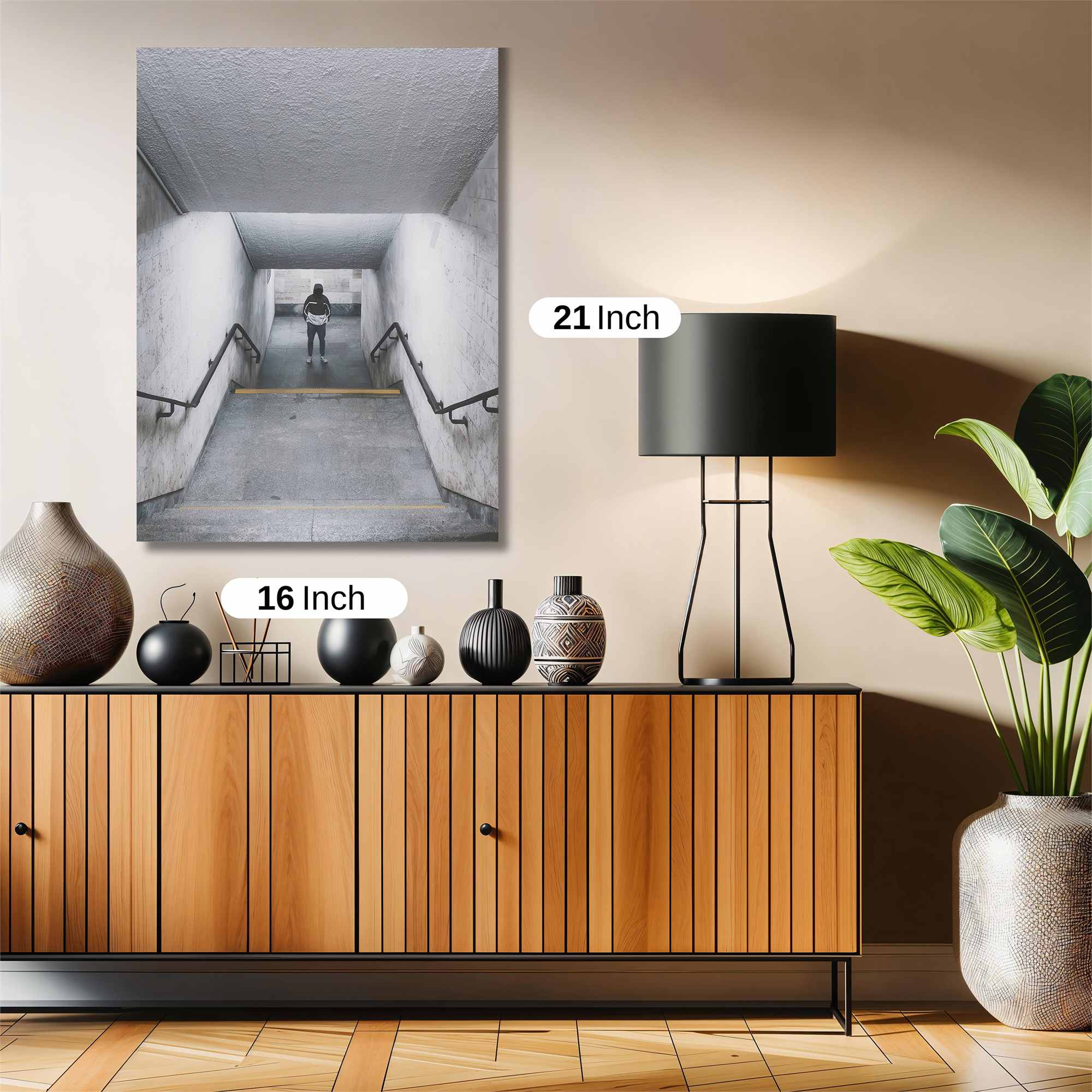 Stairway Solitude Safe Wall Magnetic / M