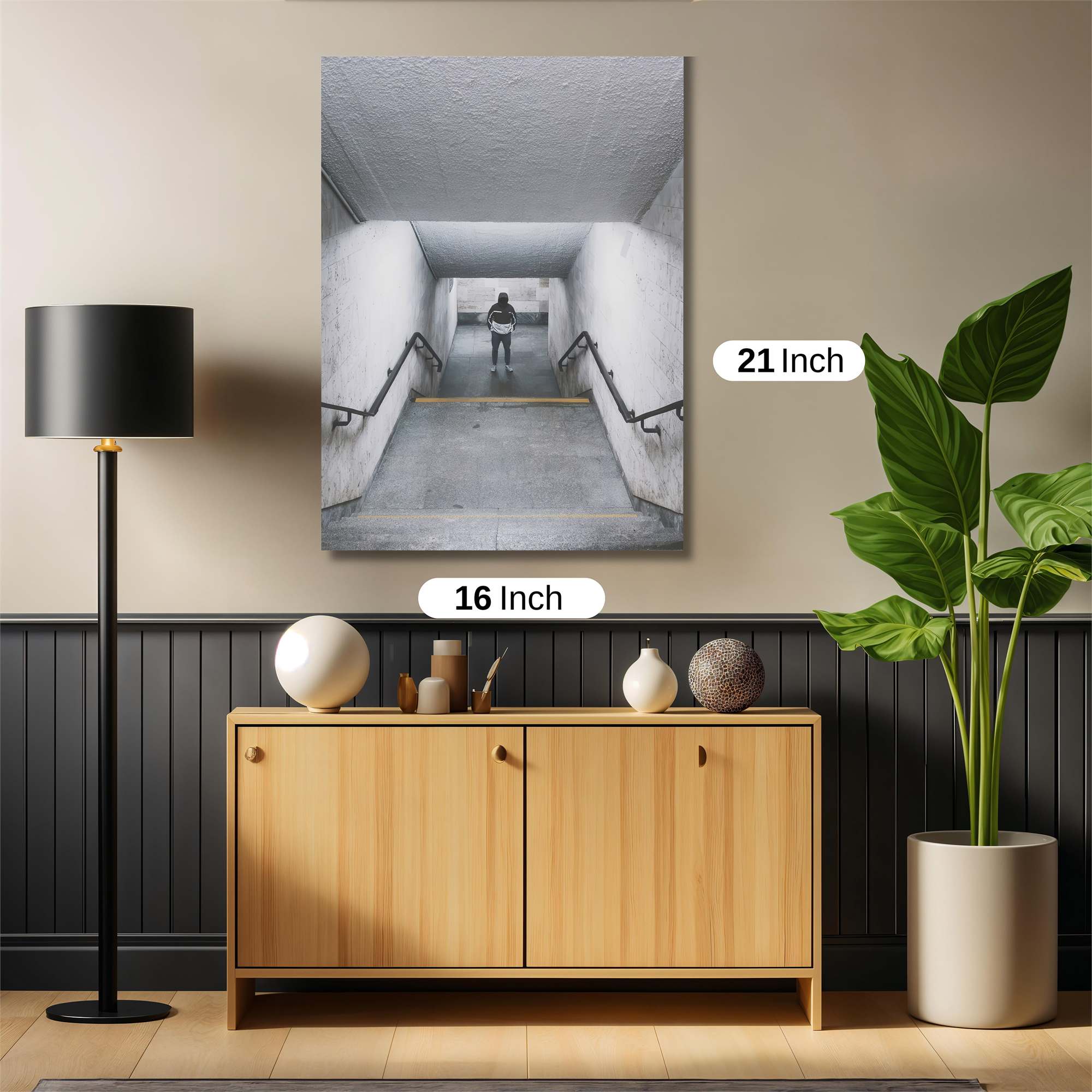 Stairway Solitude Safe Wall Magnetic / M