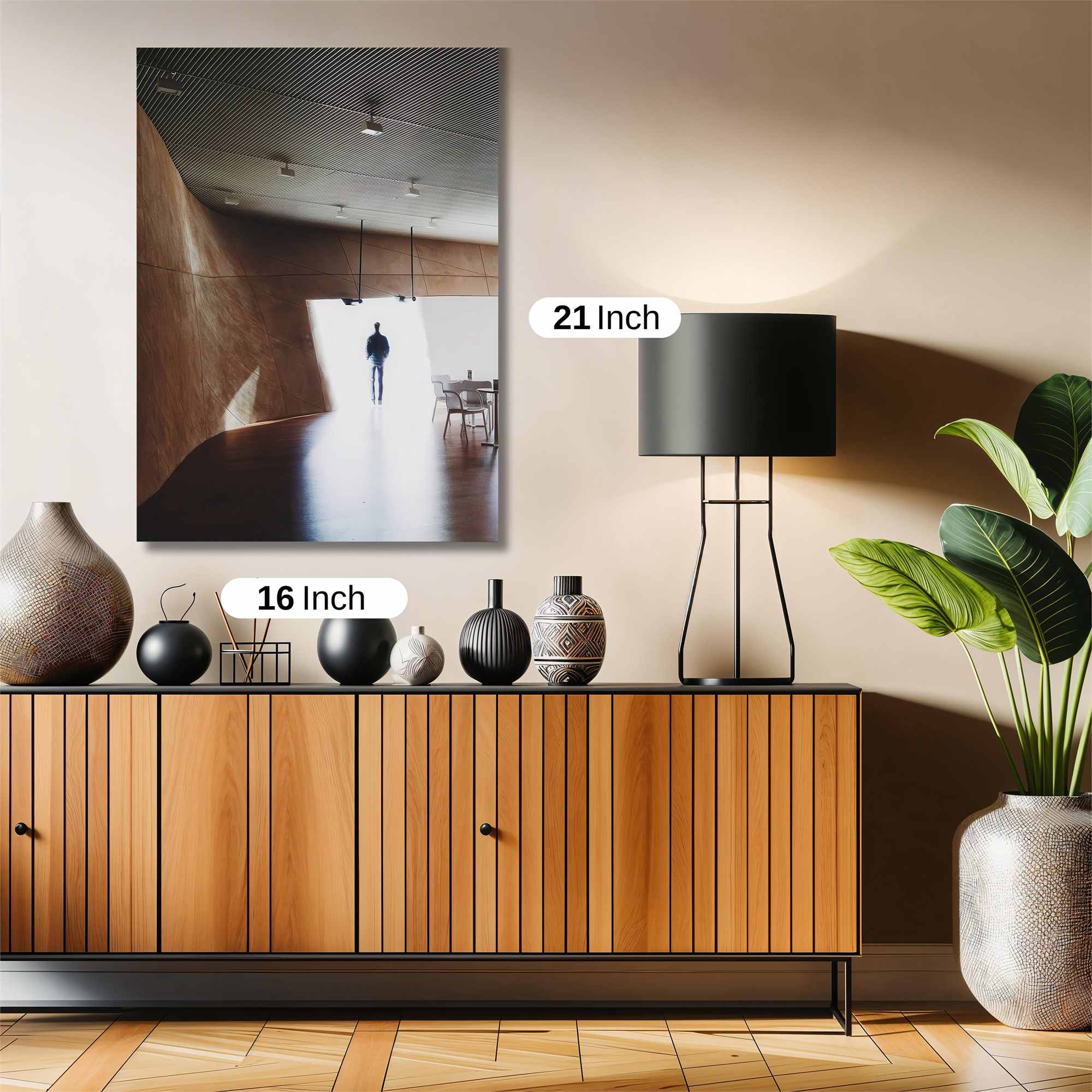 Lonely Silhouette Safe Wall Magnetic / M