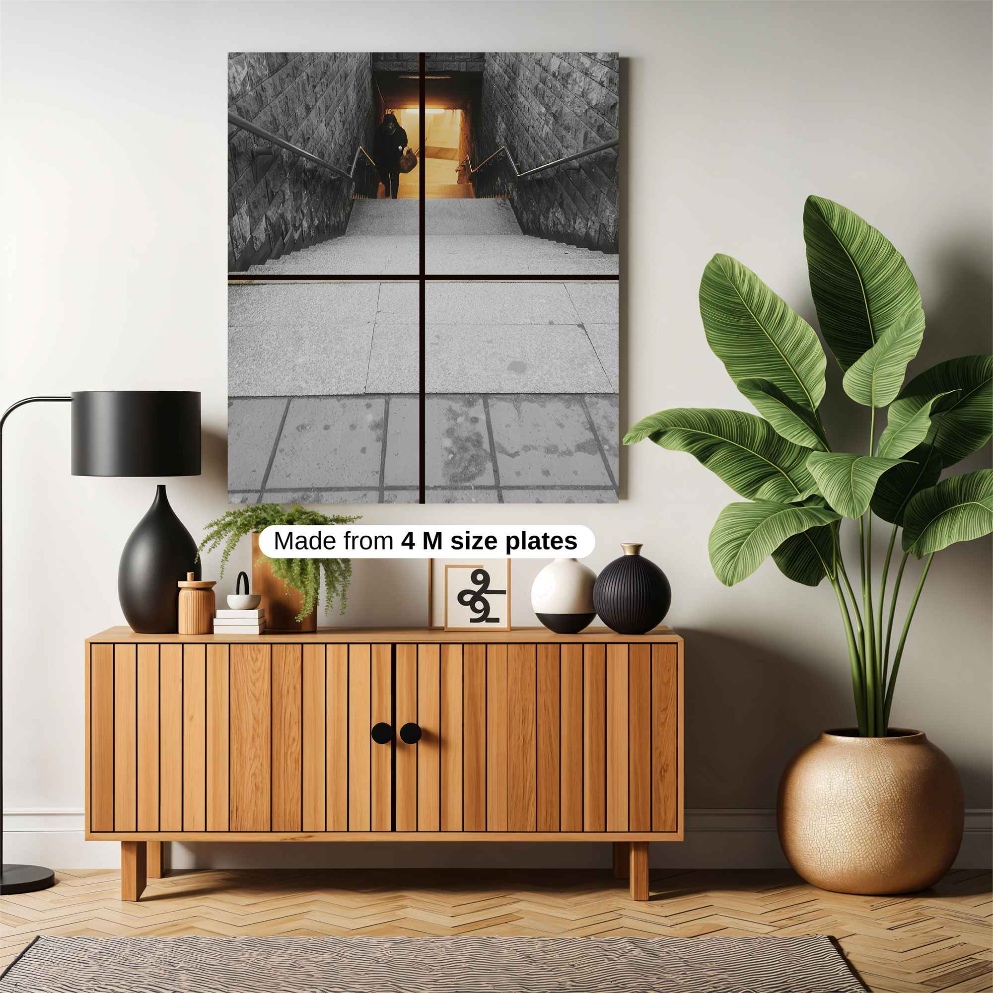 Stairway Mystery Safe Wall Magnetic / M