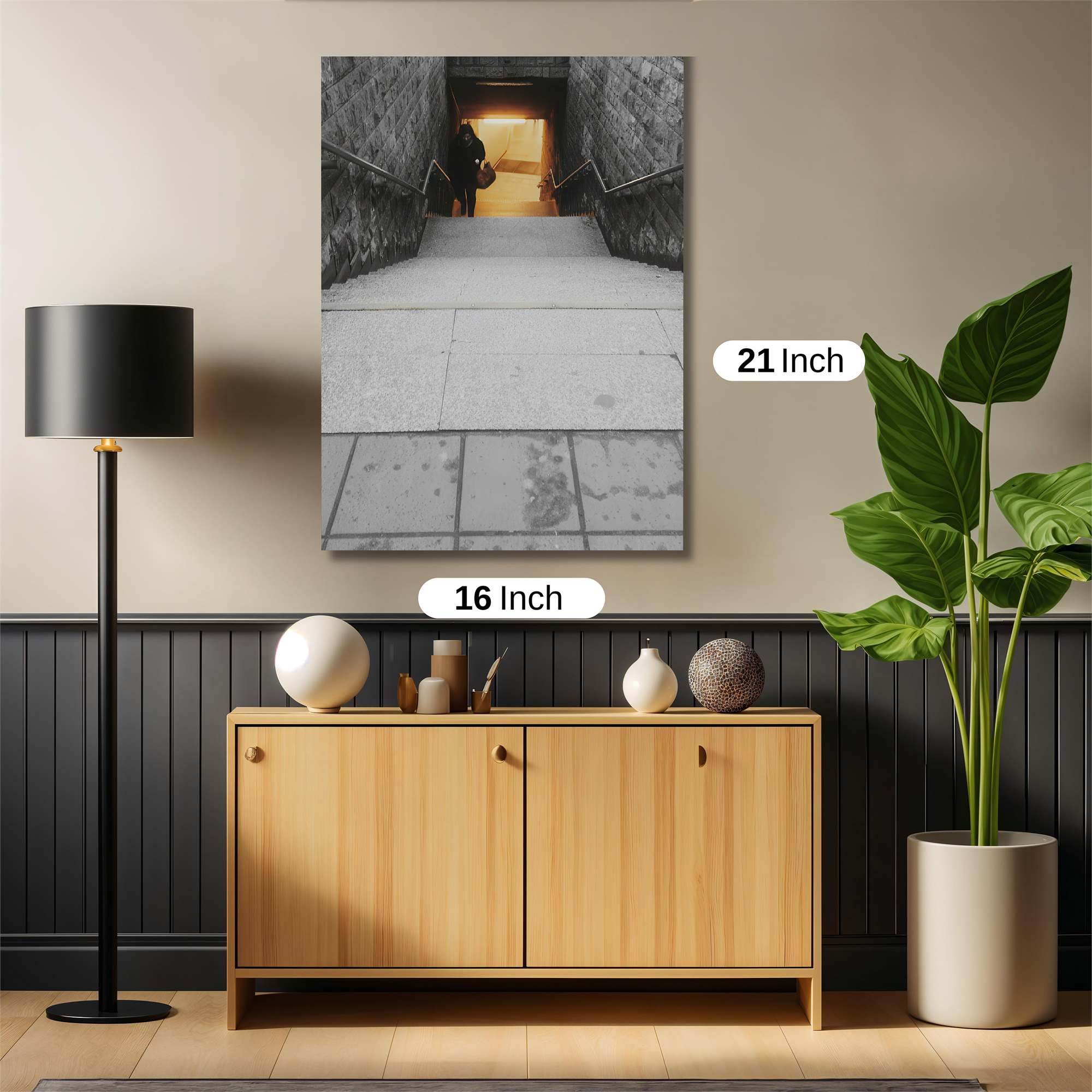 Stairway Mystery Safe Wall Magnetic / M
