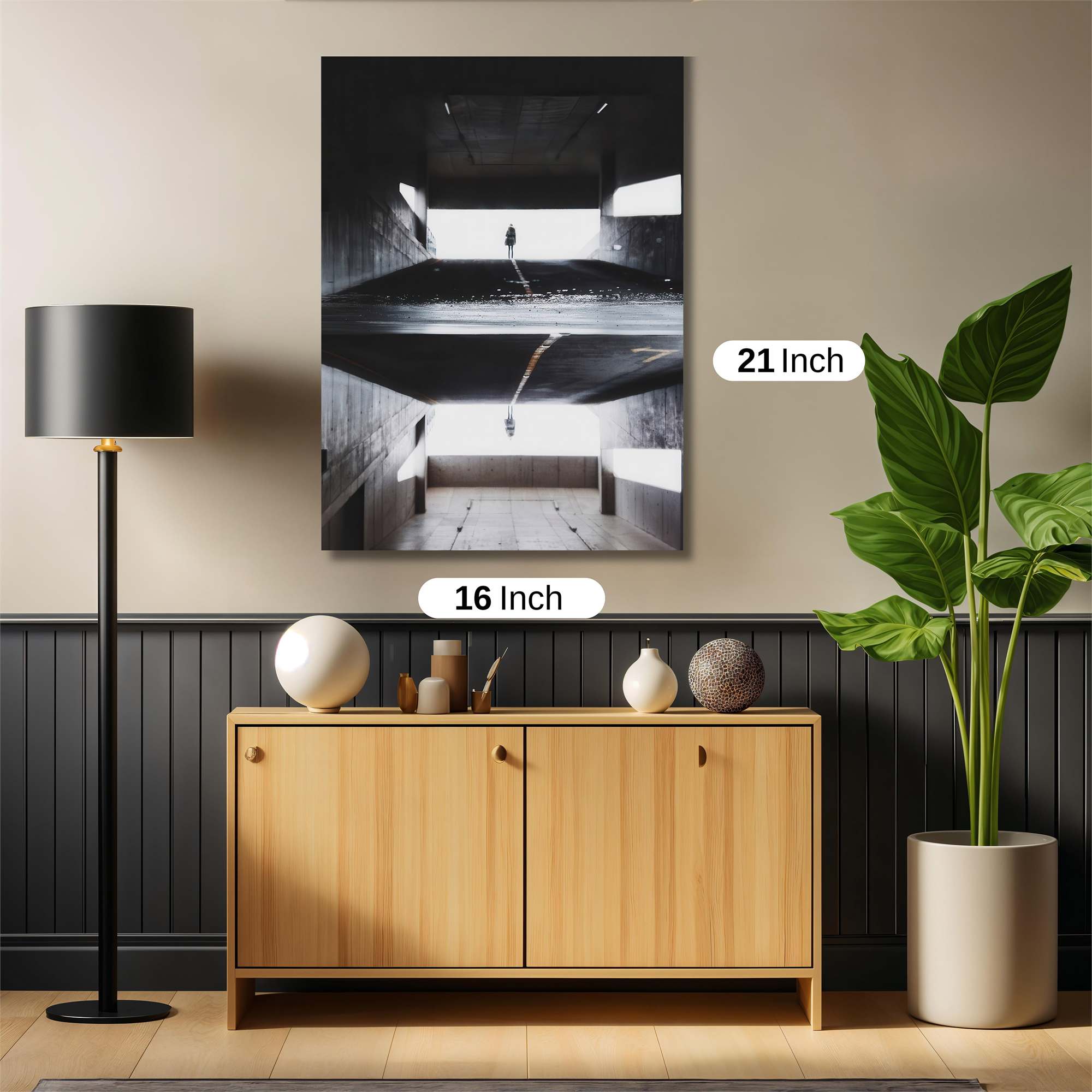 Silhouette Mystery Safe Wall Magnetic / M