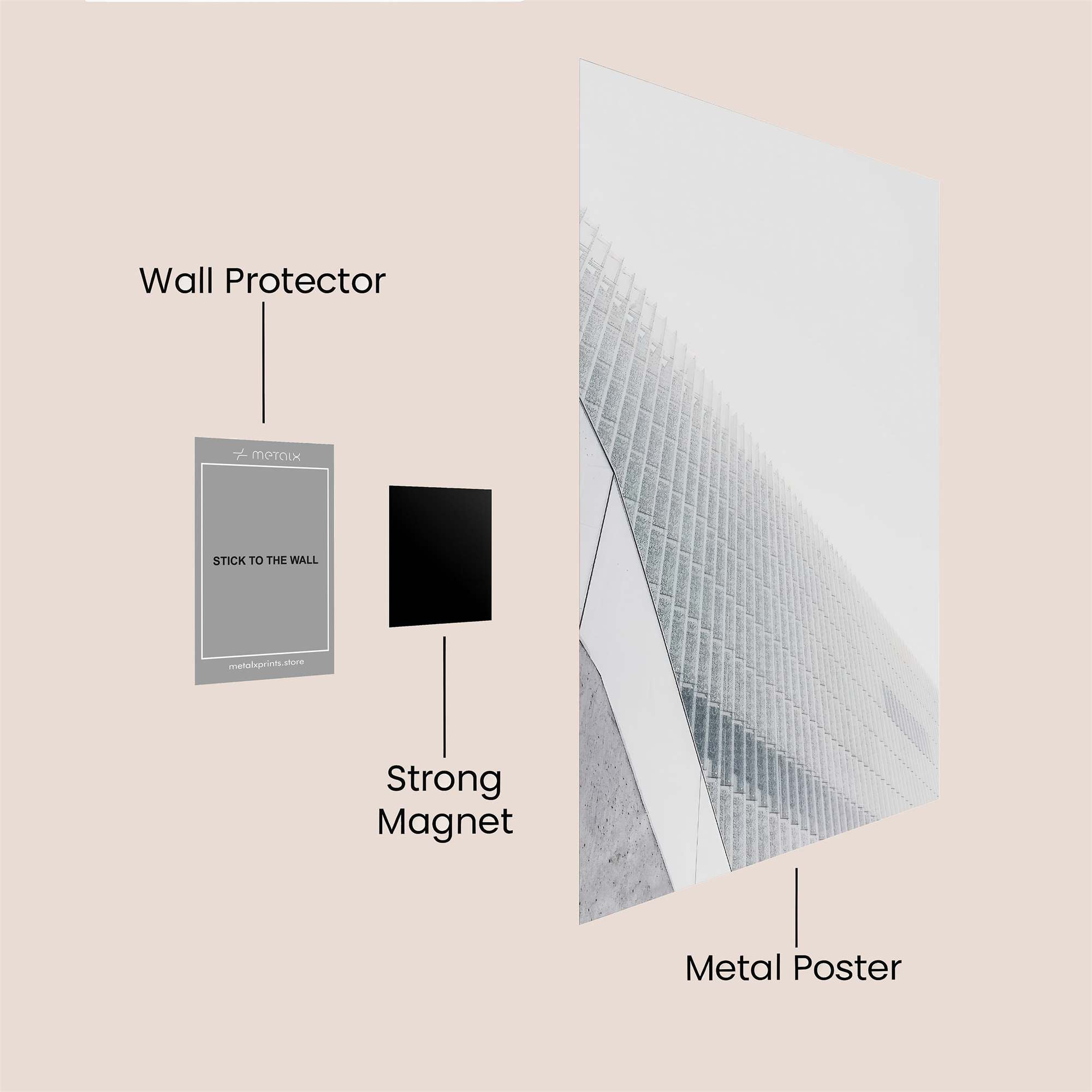 Skyward Serenity Safe Wall Magnetic / M