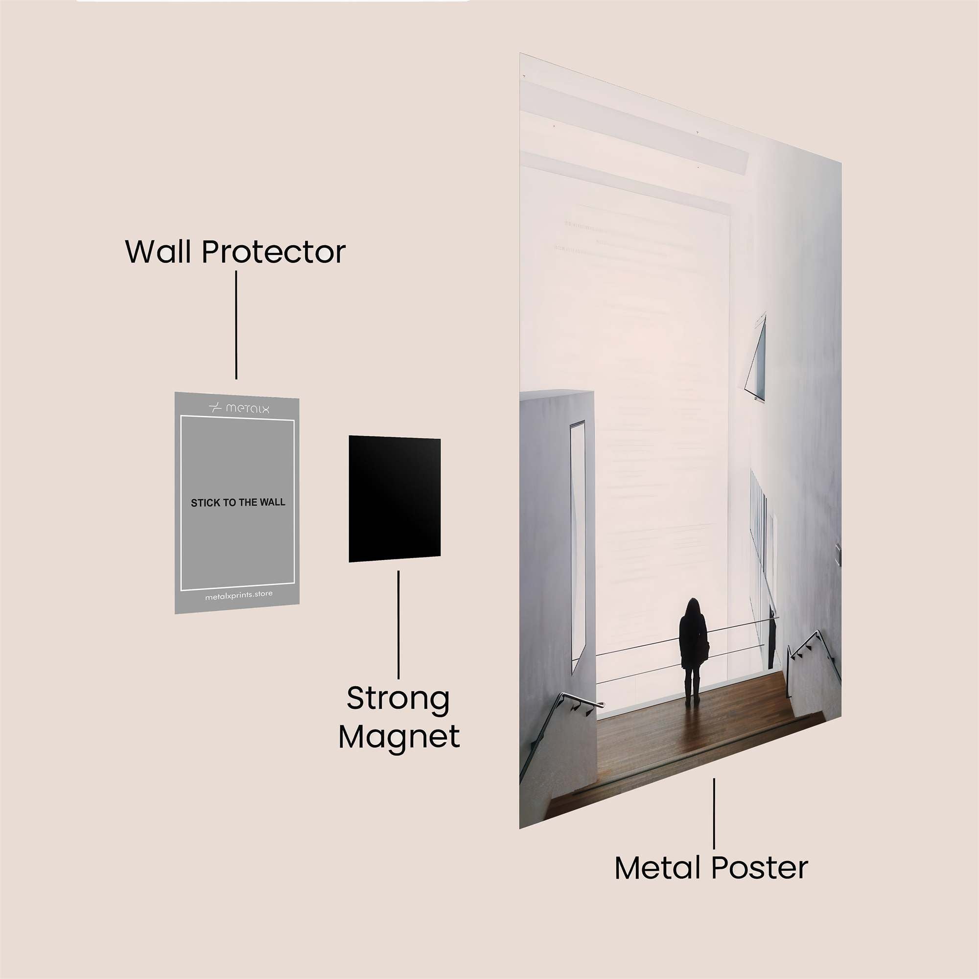 LightAscent Safe Wall Magnetic / M