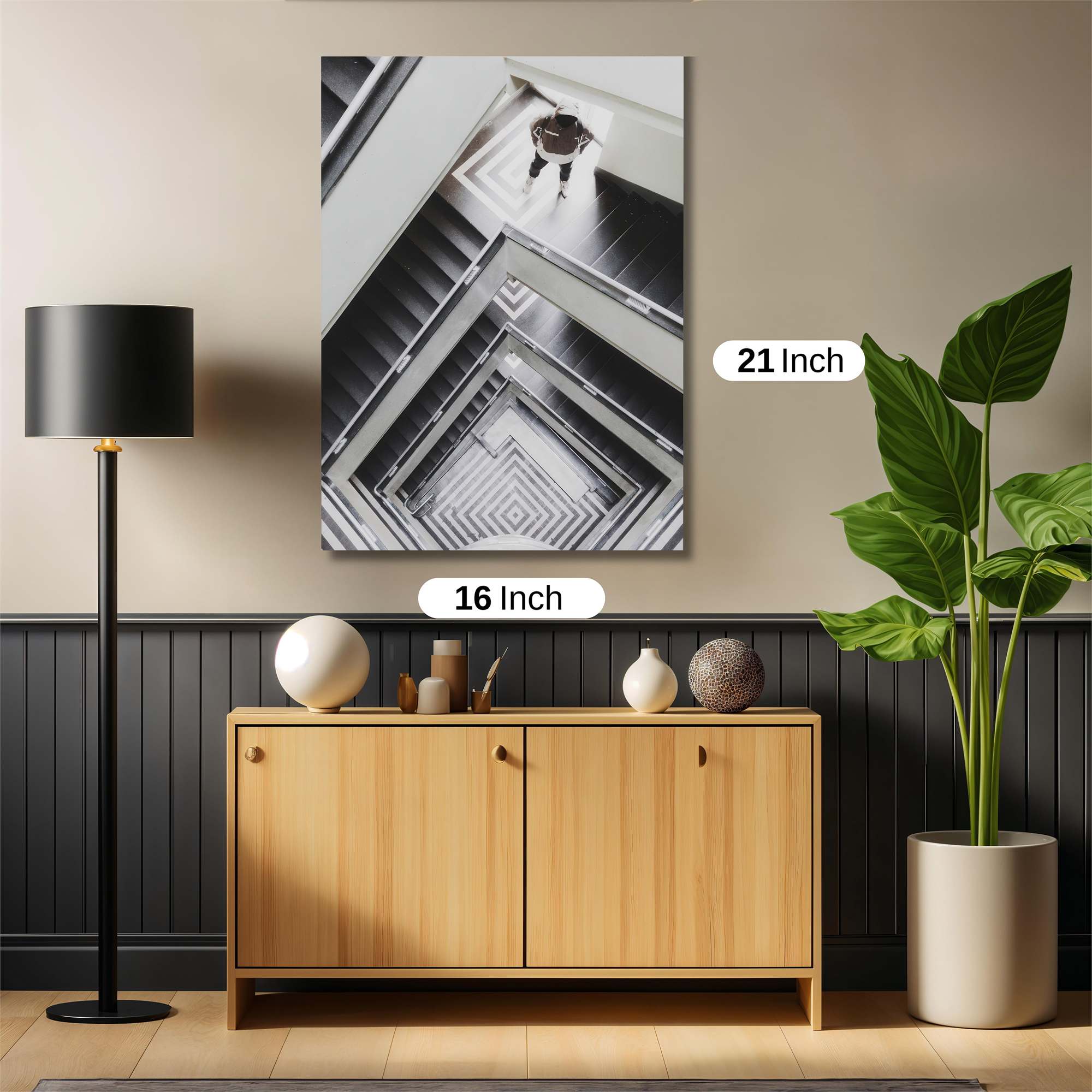 Stairway Solitude Safe Wall Magnetic / M